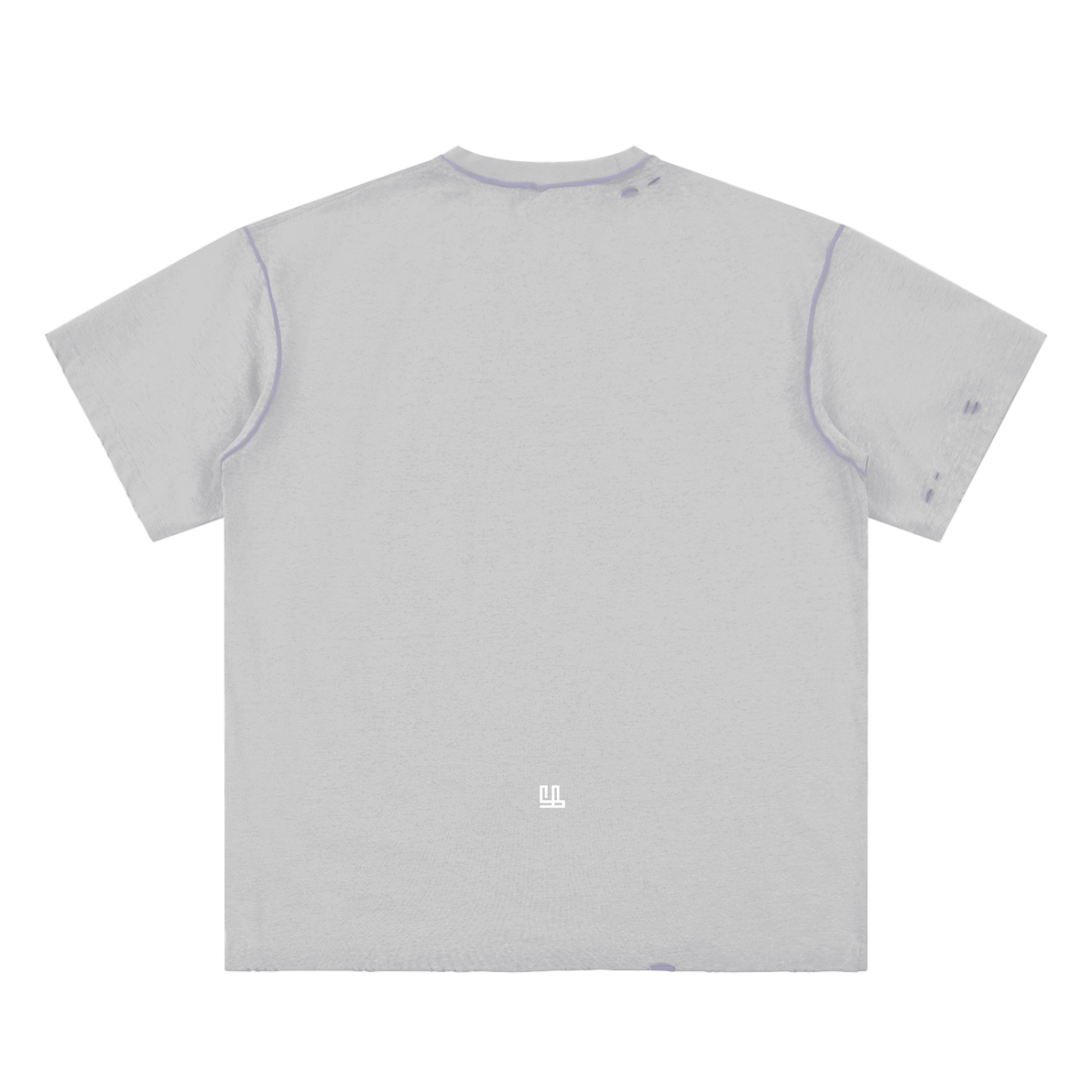 Fearless Apparel Line Hand-frayed Reversible T-shirt
