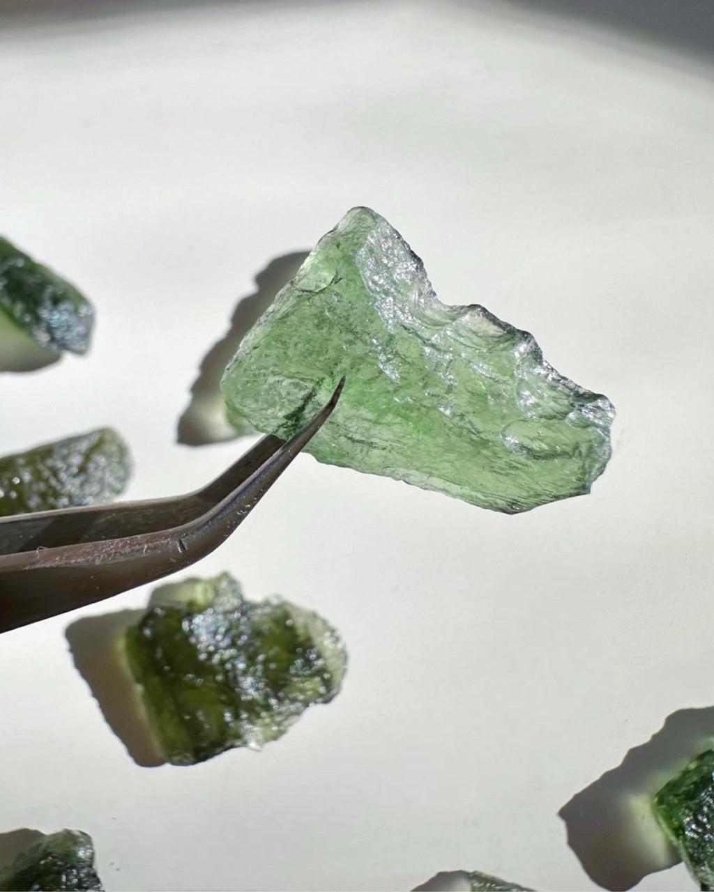 Chlum Moldavite #10 - AA