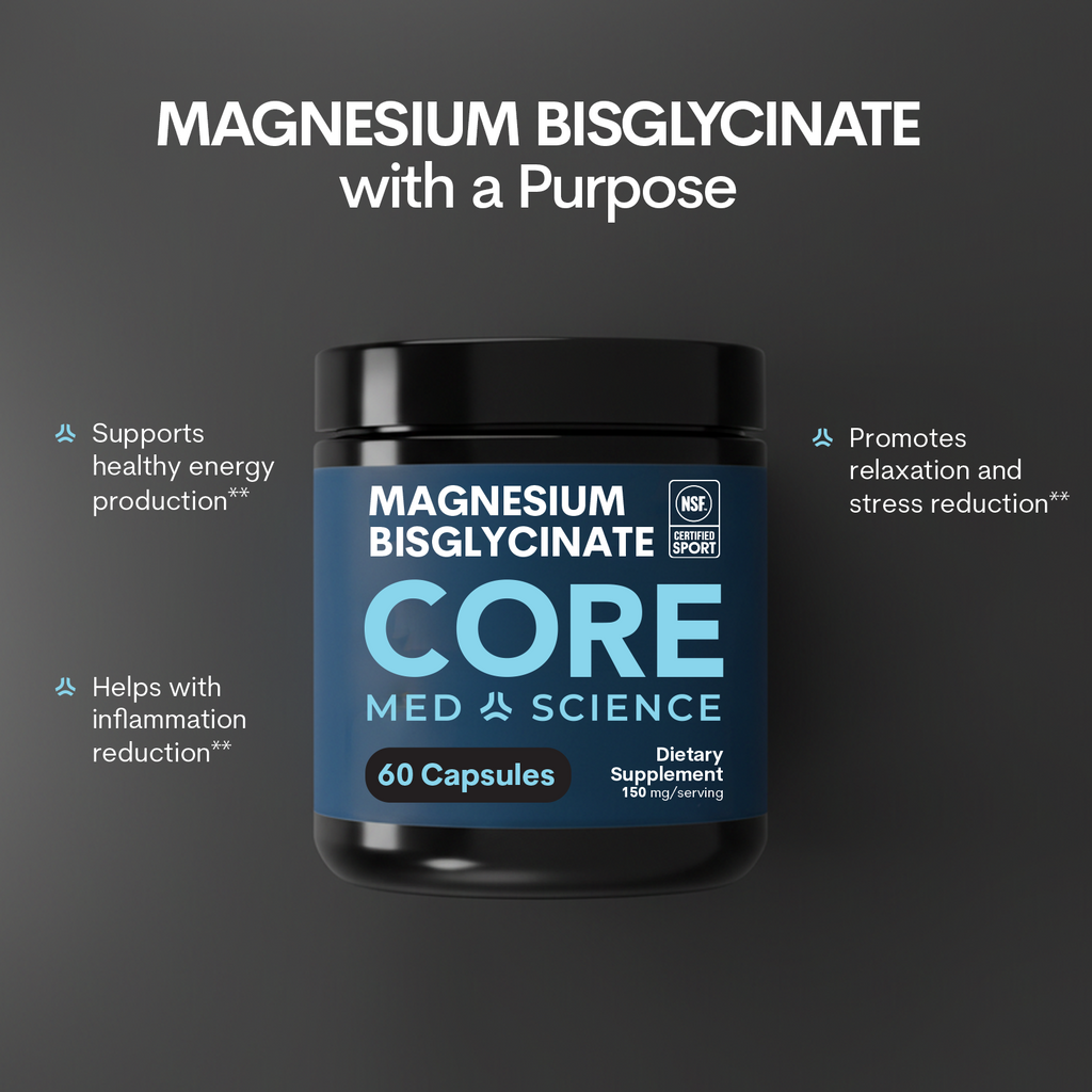 Magnesium Bisglycinate: Bottle (60 Count)