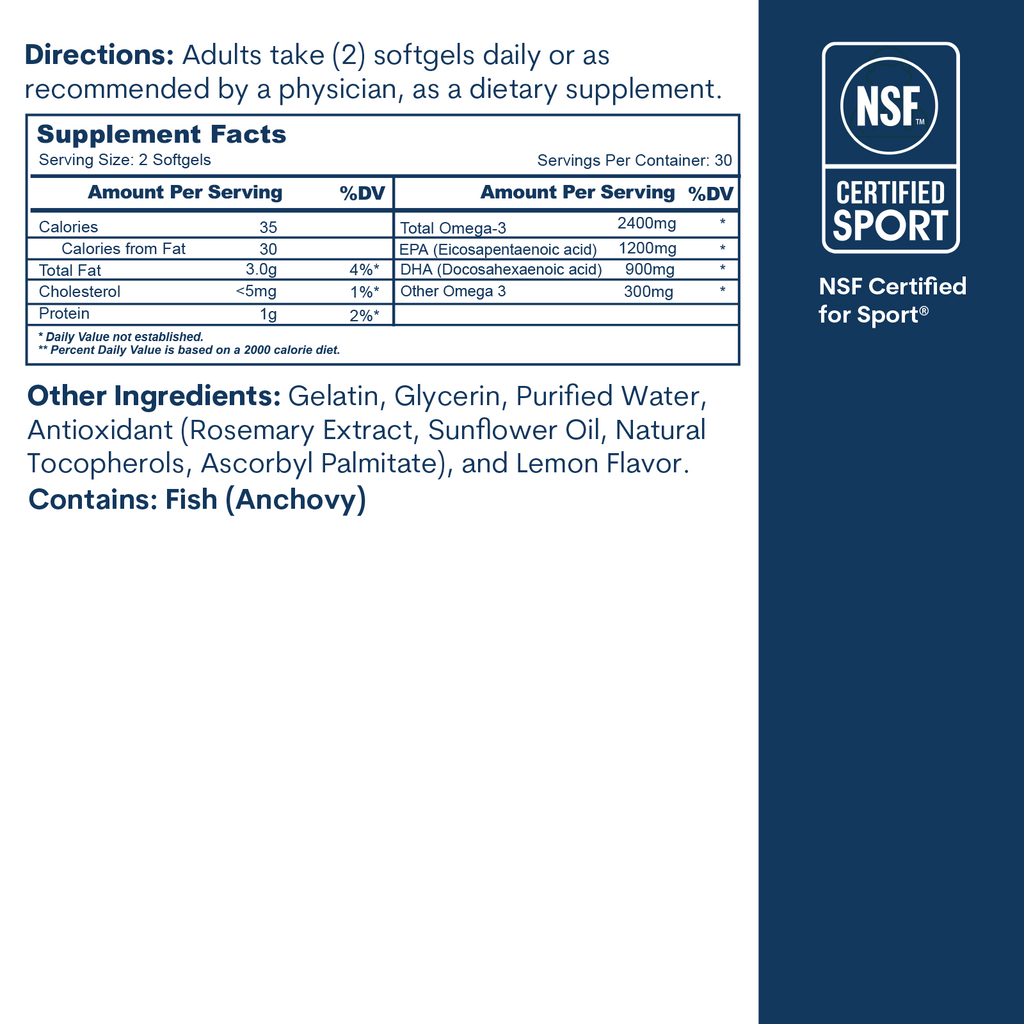 Omega-3 TG: Bottle (60 Count)