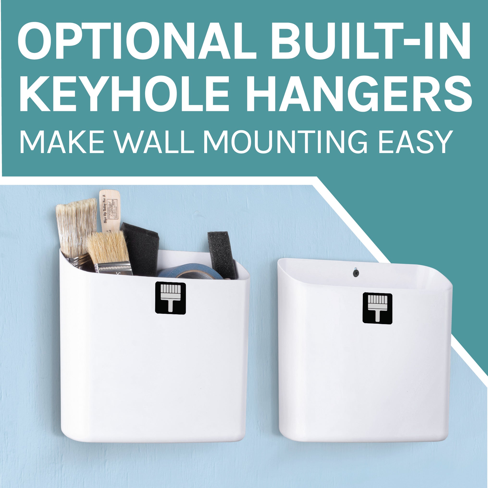 Magnetic Lint Bin Combo Pack (White)