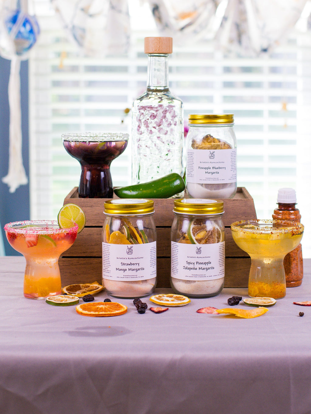 Margarita Cocktail Kits - 4 Fun Recipes