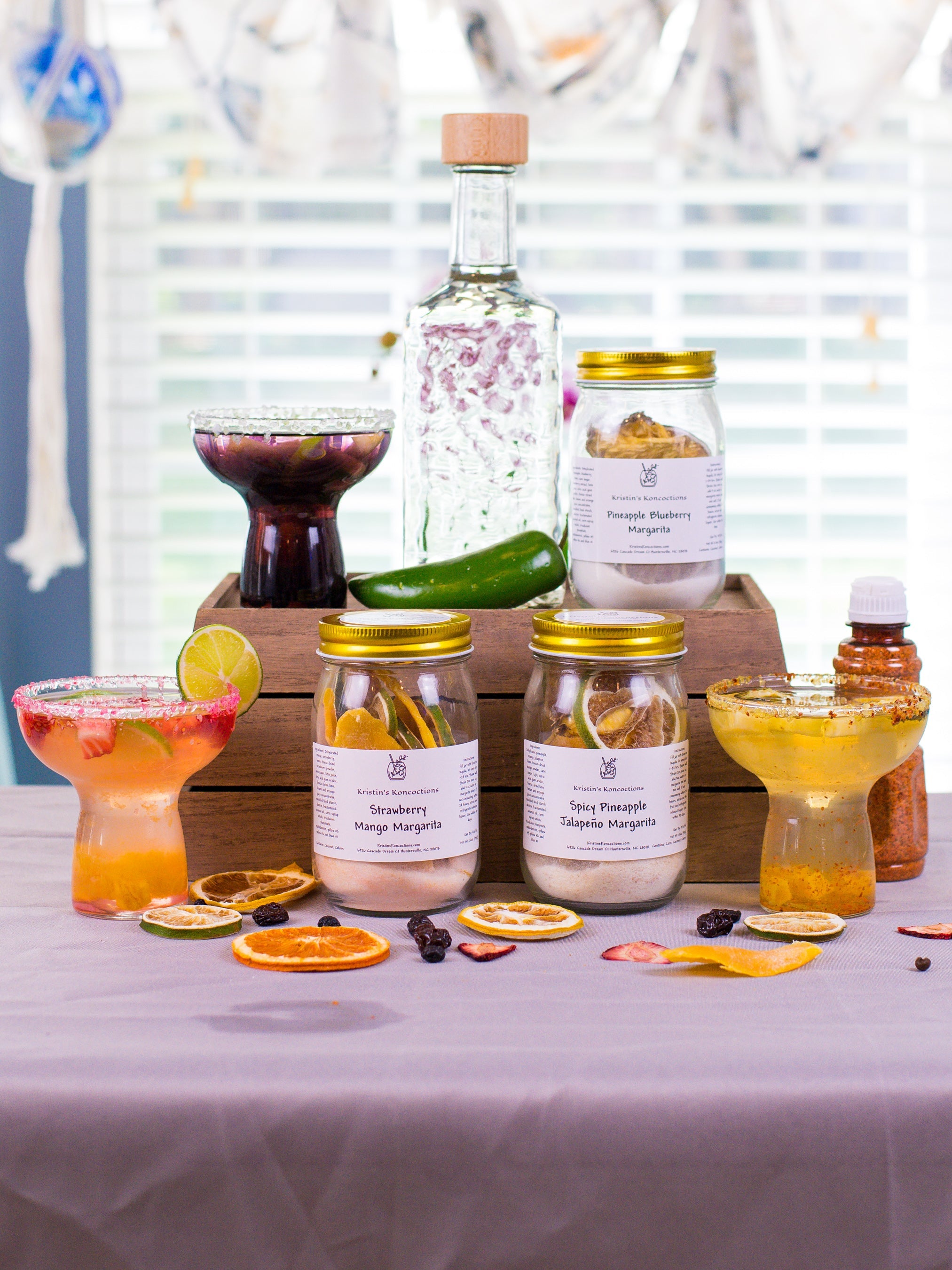 Margarita Cocktail Kits - 4 Fun Recipes