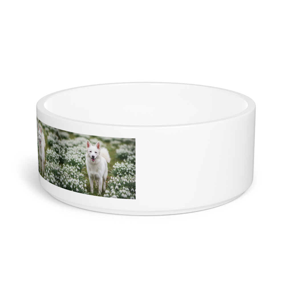 Ceramic Pet Bowl – 16 oz Dog Feeding Bowl
