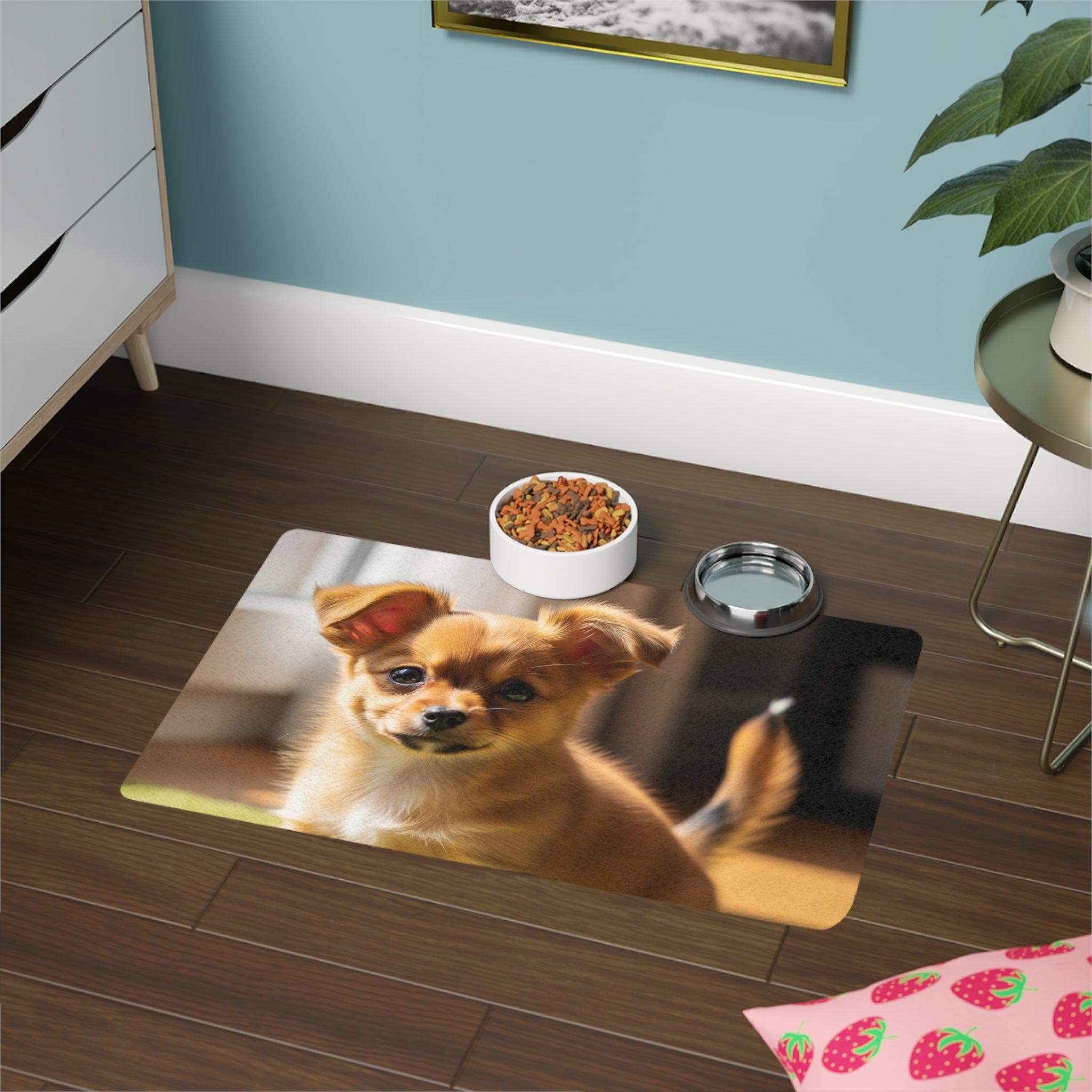 Non-Slip Pet Food Mat – Waterproof Feeding Mat for Dogs