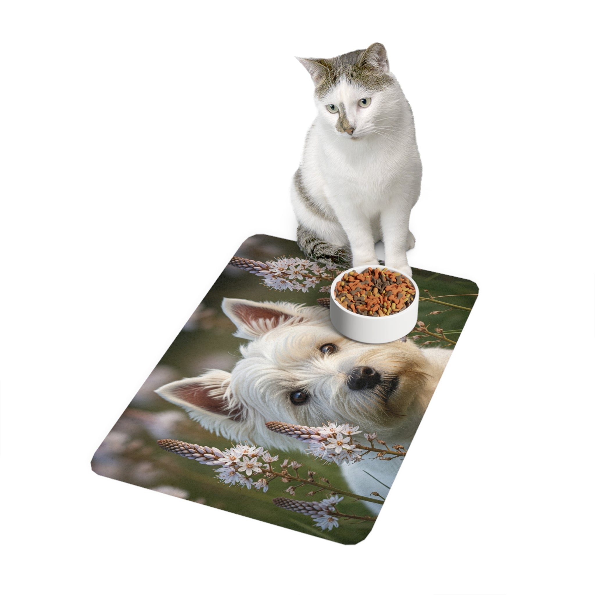 Non-Slip Pet Food Mat – Waterproof Feeding Mat for Dogs