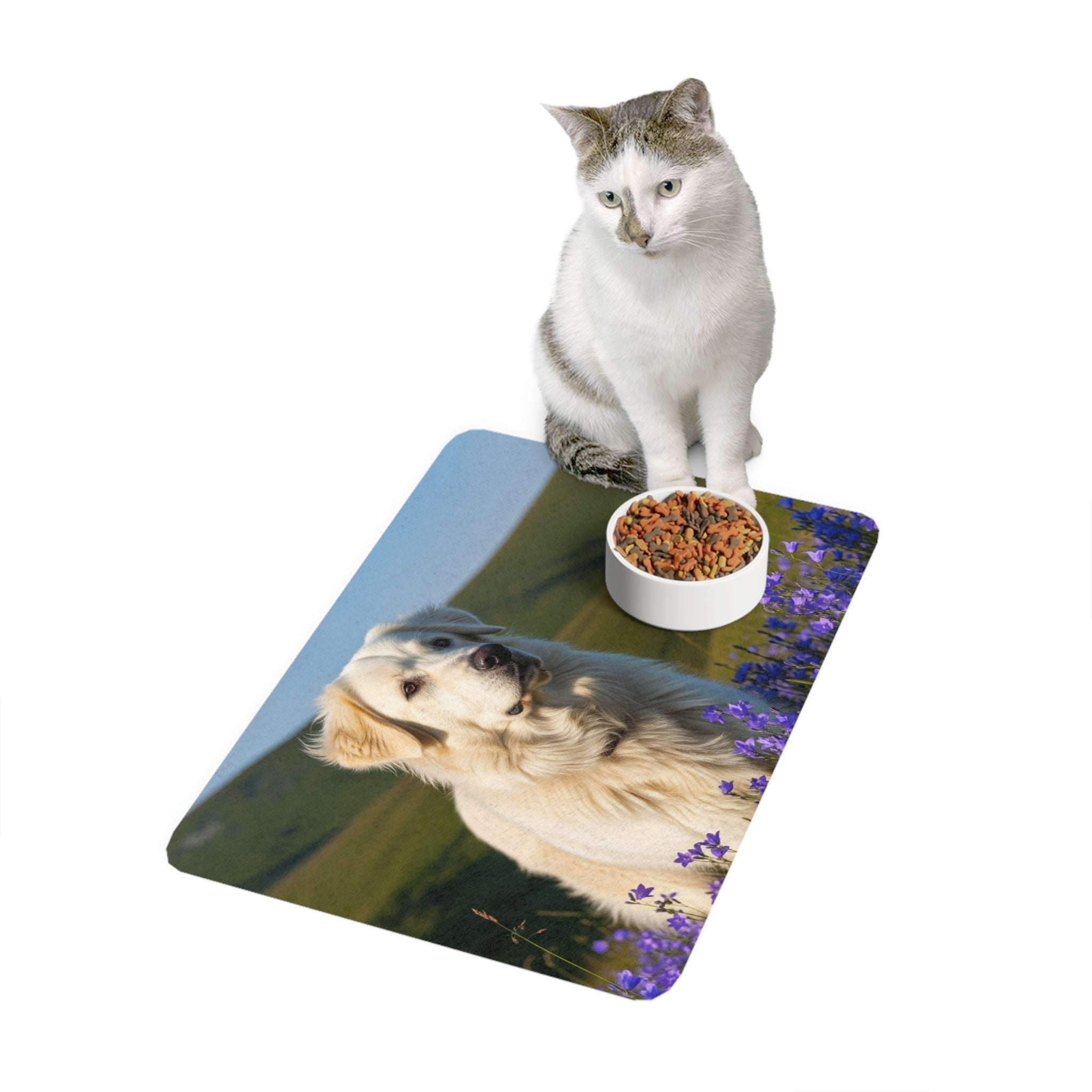 Non-Slip Pet Food Mat – Waterproof Feeding Mat for Dogs