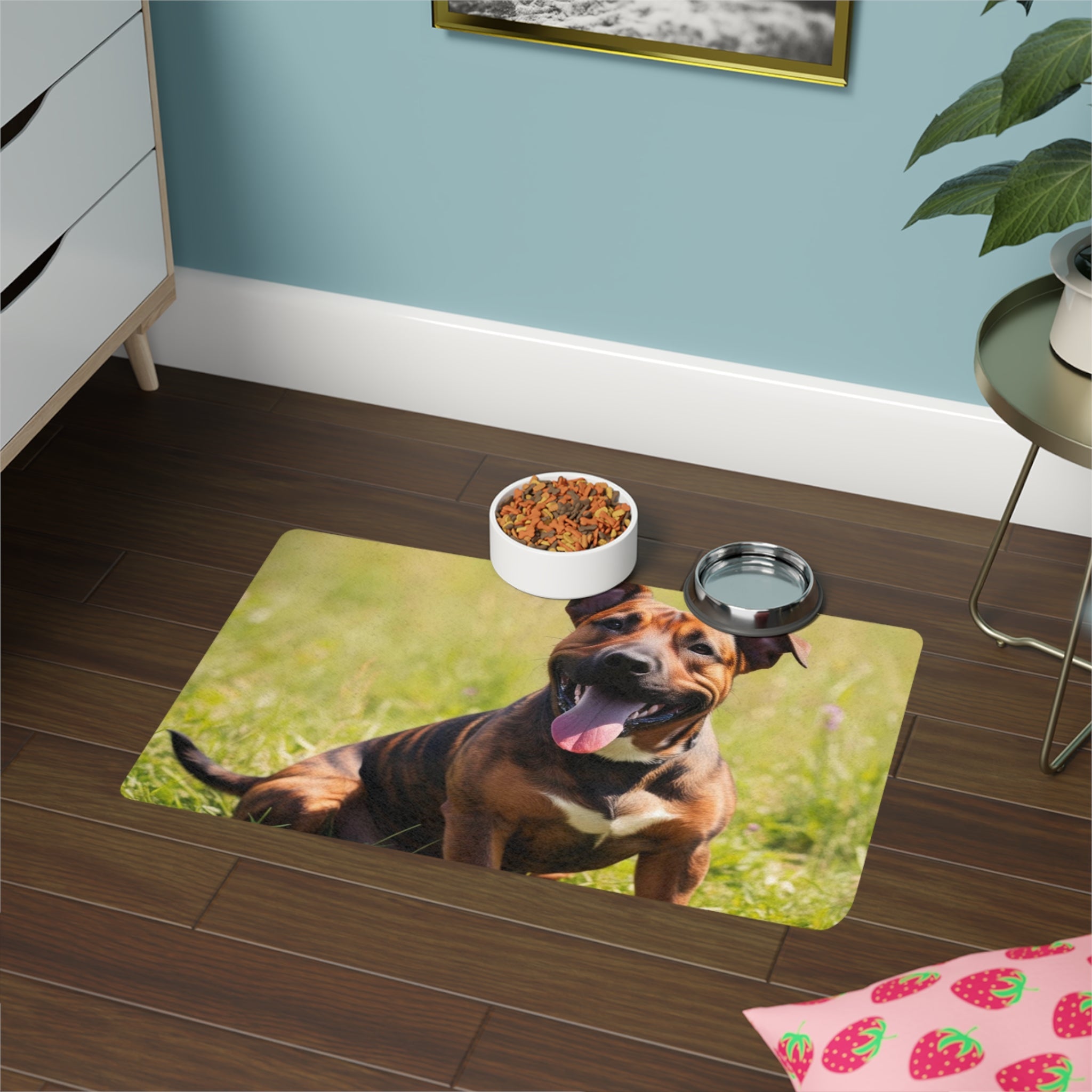 Non-Slip Pet Food Mat – Waterproof Feeding Mat for Dogs