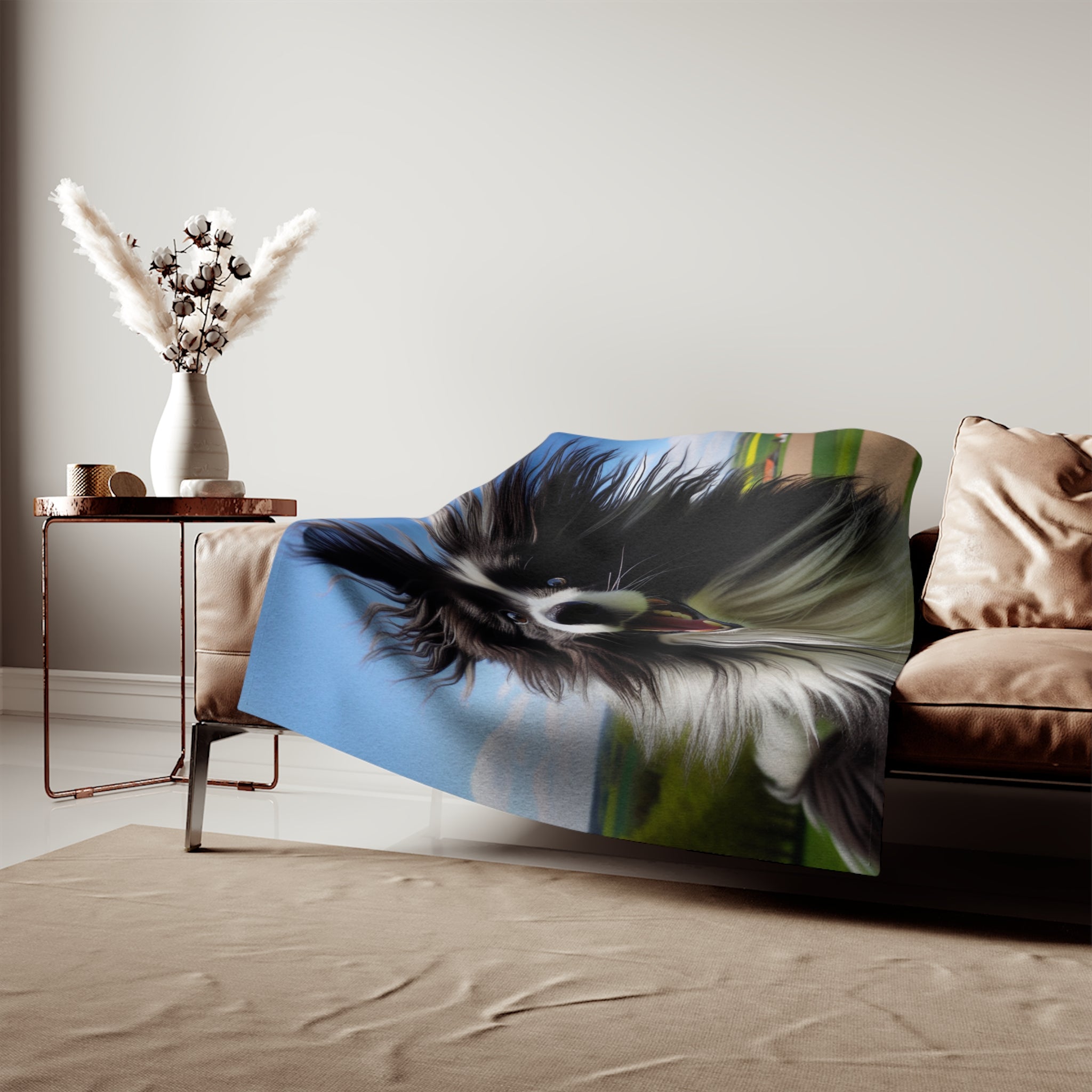 Sweatshirt Blanket – Plush Fleece Throw, 2 Size Options
