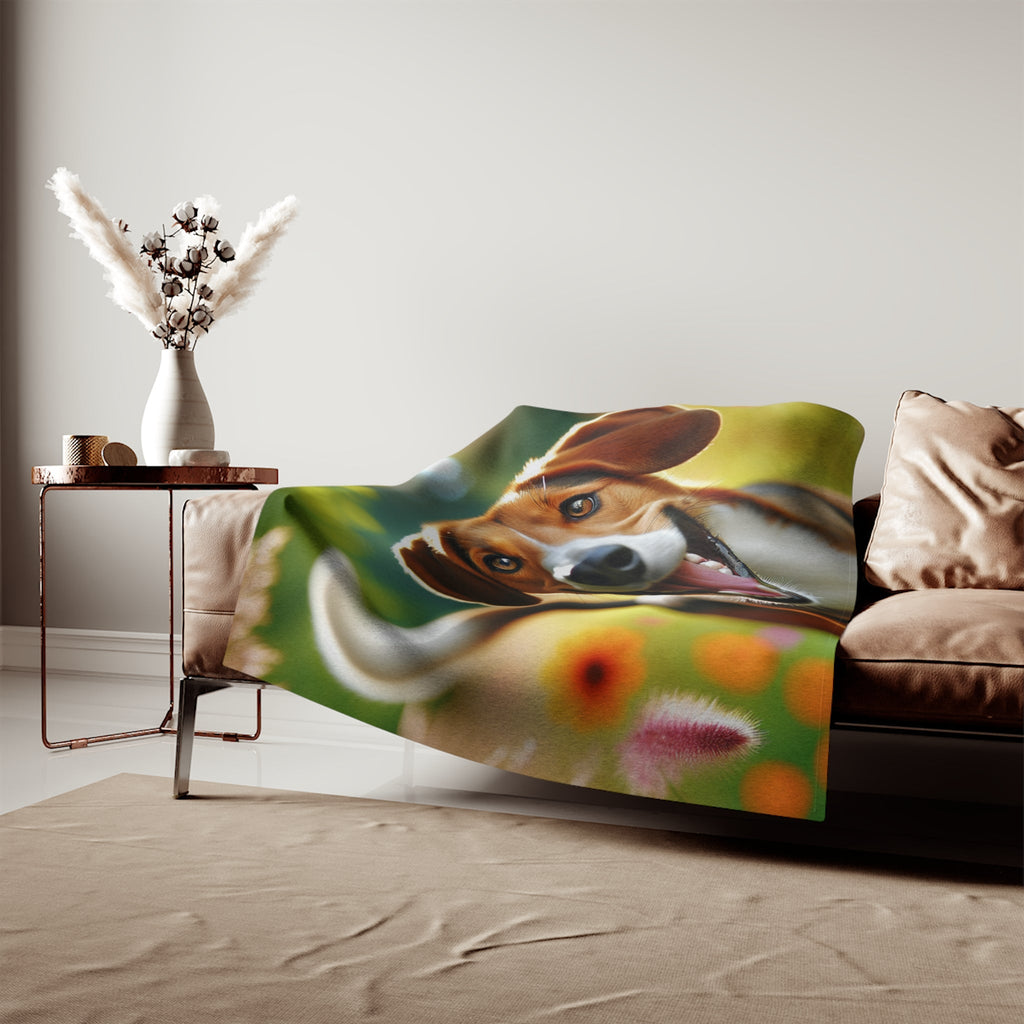 Sweatshirt Blanket – Plush Fleece Throw, 2 Size Options