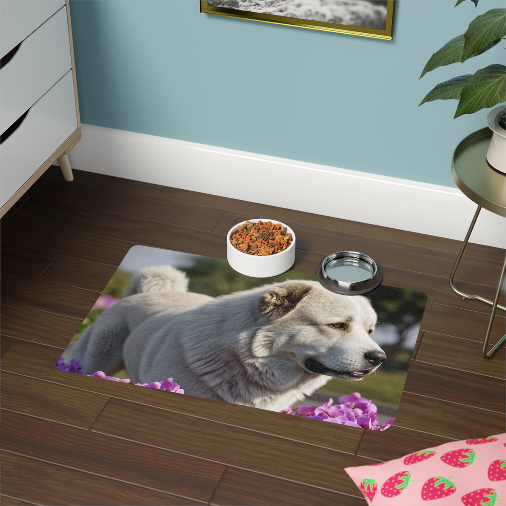 Non-Slip Pet Food Mat – Waterproof Feeding Mat for Dogs
