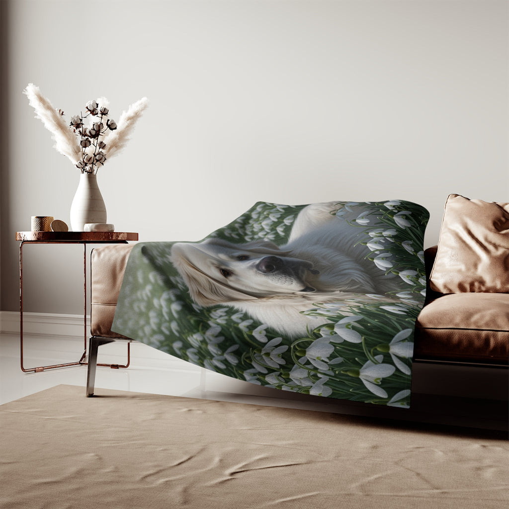 Sweatshirt Blanket – Plush Fleece Throw, 2 Size Options