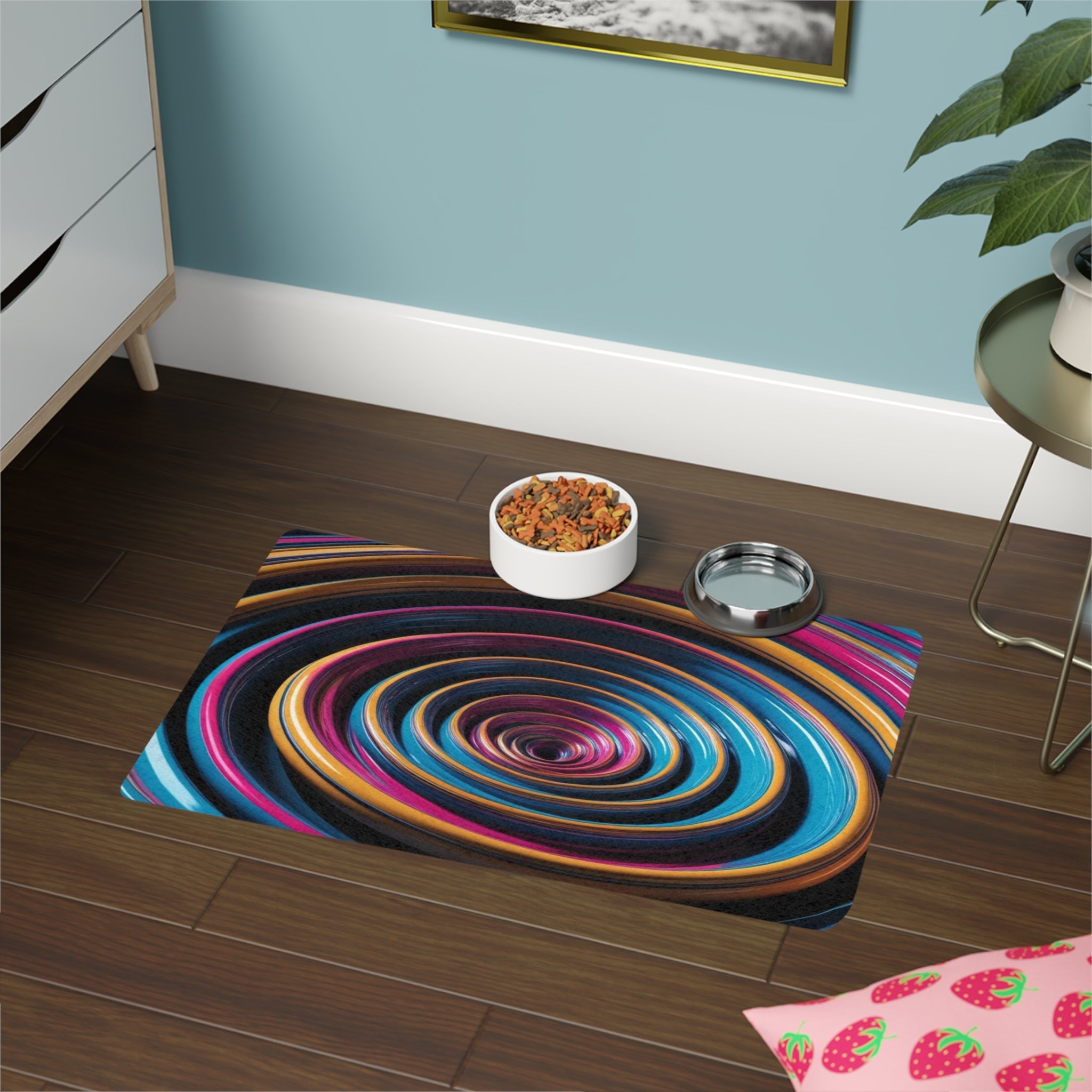 Non-Slip Pet Food Mat – Waterproof Feeding Mat for Dogs