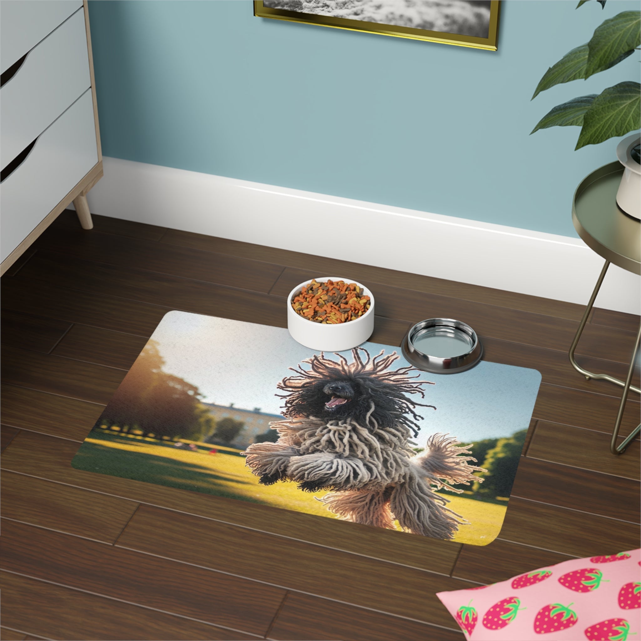 Non-Slip Pet Food Mat – Waterproof Feeding Mat for Dogs