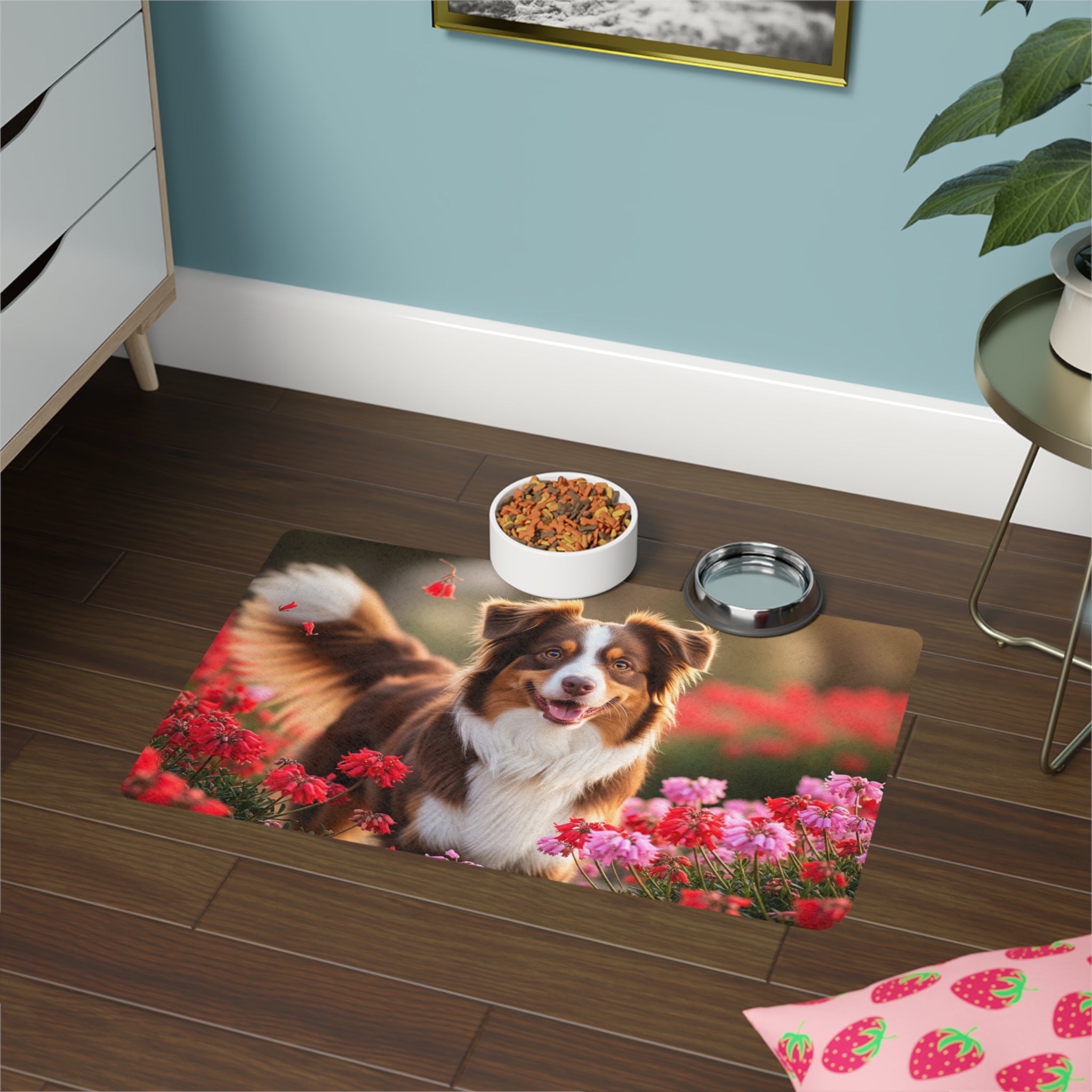 Non-Slip Pet Food Mat – Waterproof Feeding Mat for Dogs