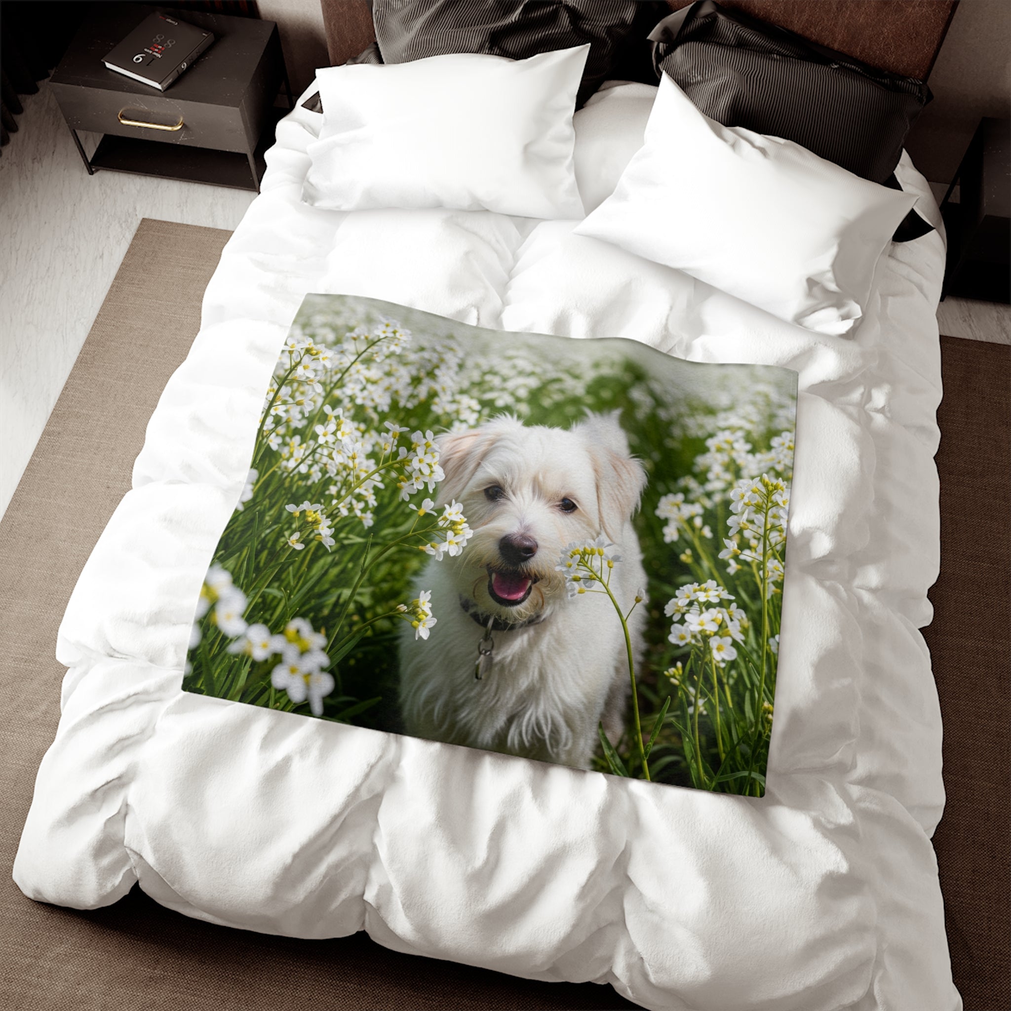 Sweatshirt Blanket – Plush Fleece Throw, 2 Size Options