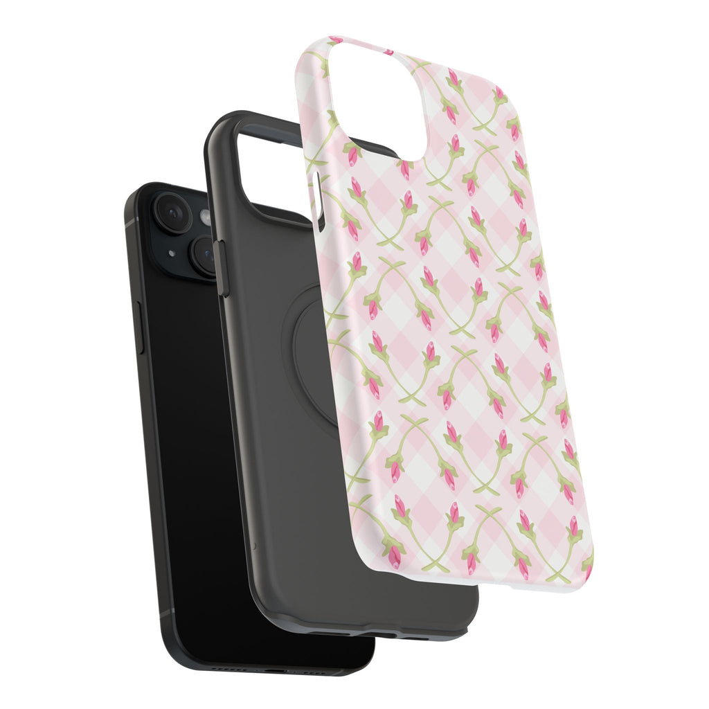 Customizable: Floral Impact-Resistant Phone Case