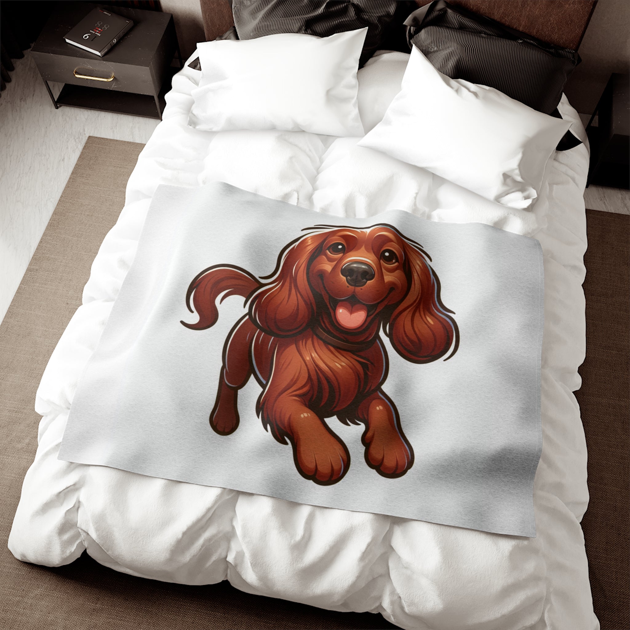 Sweatshirt Blanket – Plush Fleece Throw, 2 Size Options