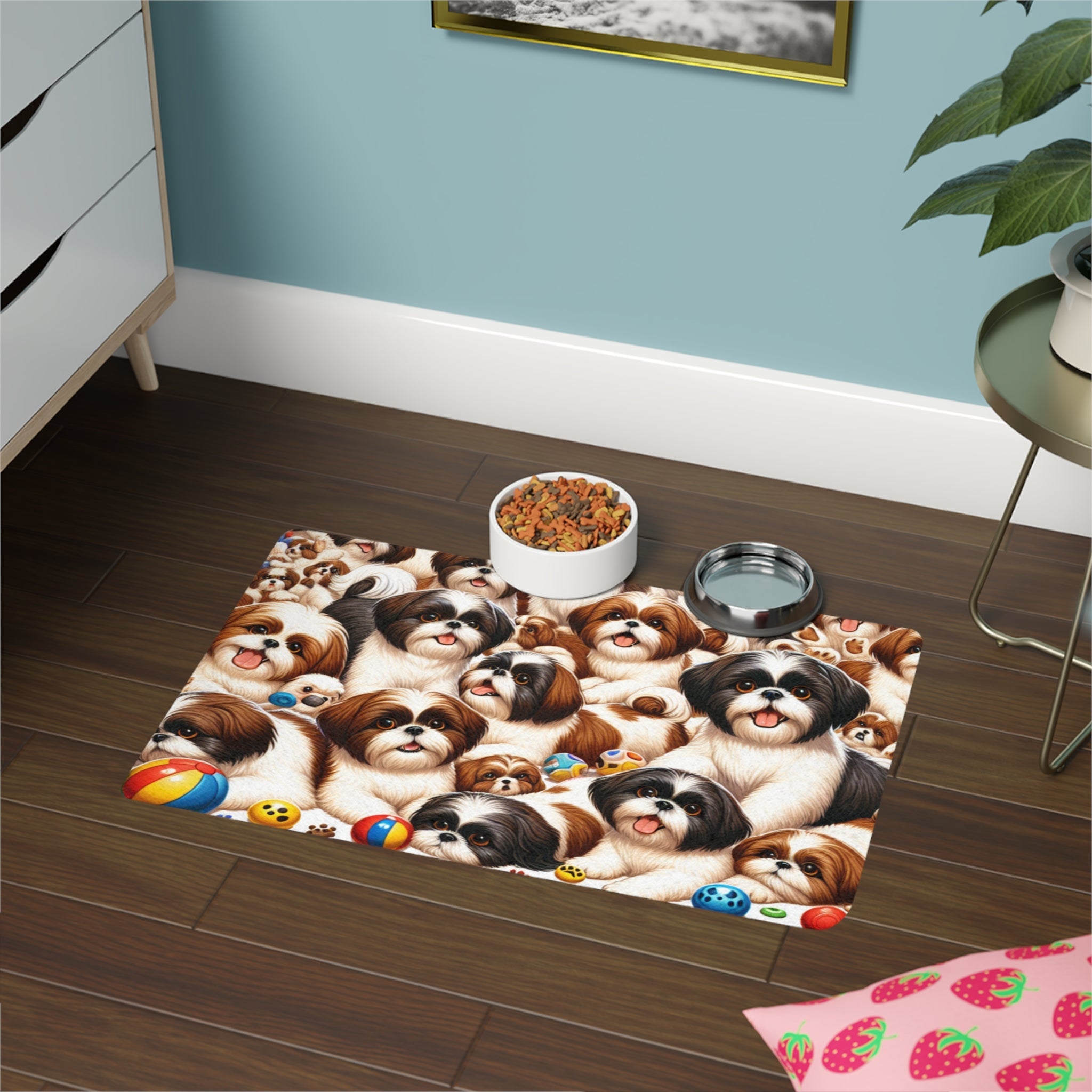 Non-Slip Pet Food Mat – Waterproof Feeding Mat for Dogs