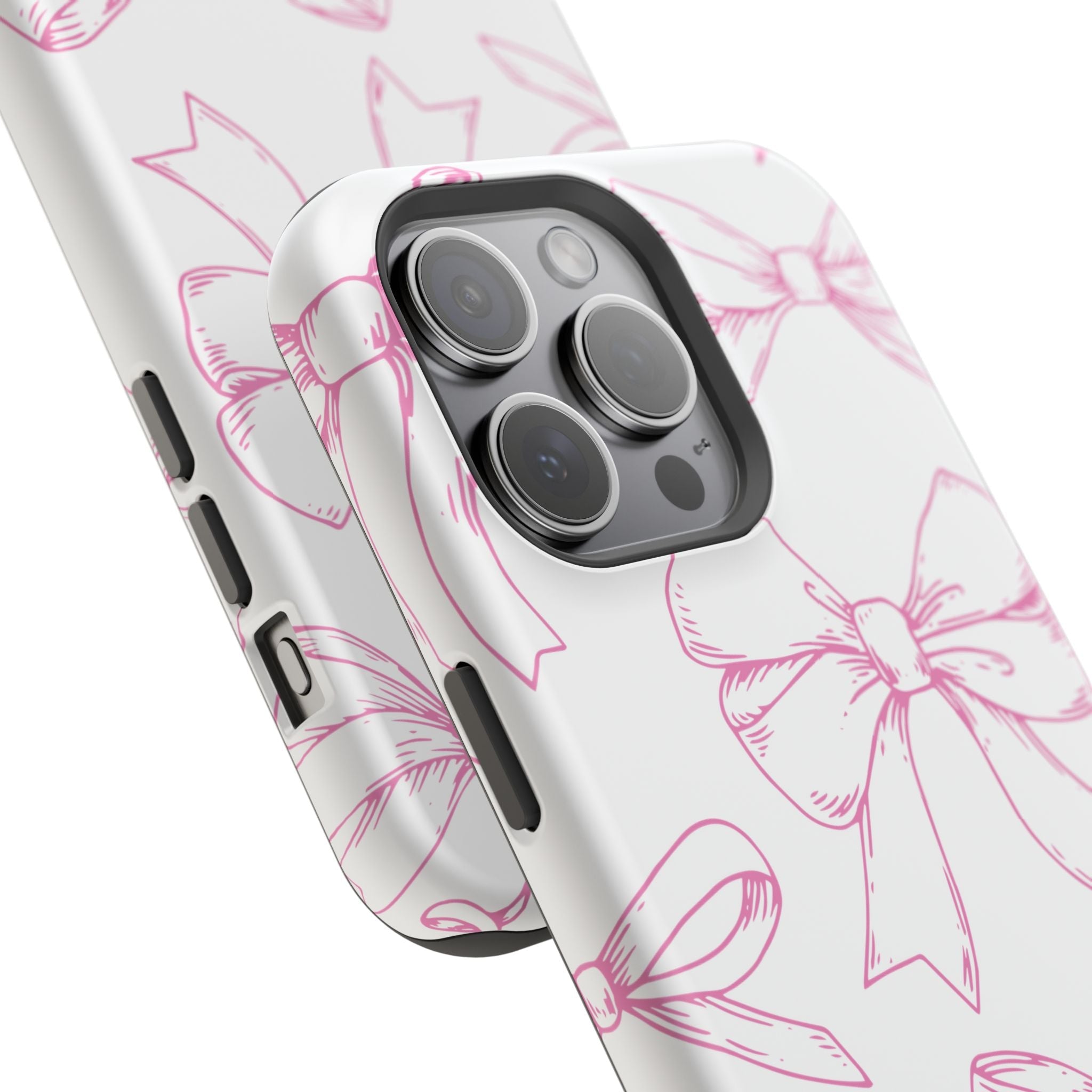Customizable: Cute Bow Pattern Phone Case