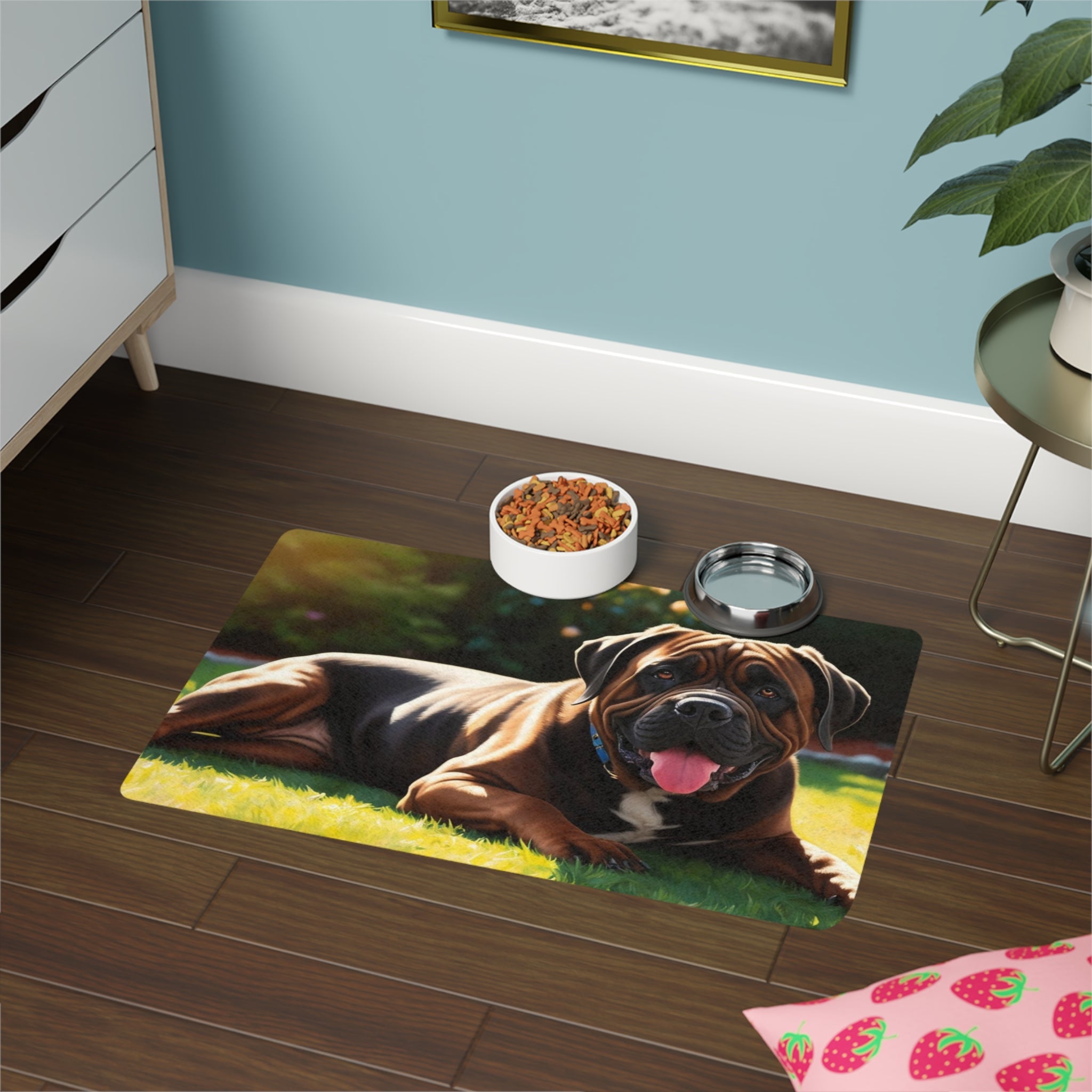 Non-Slip Pet Food Mat – Waterproof Feeding Mat for Dogs