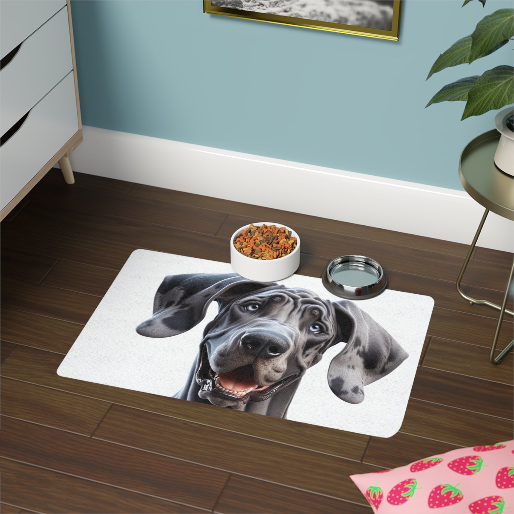 Non-Slip Pet Food Mat – Waterproof Feeding Mat for Dogs