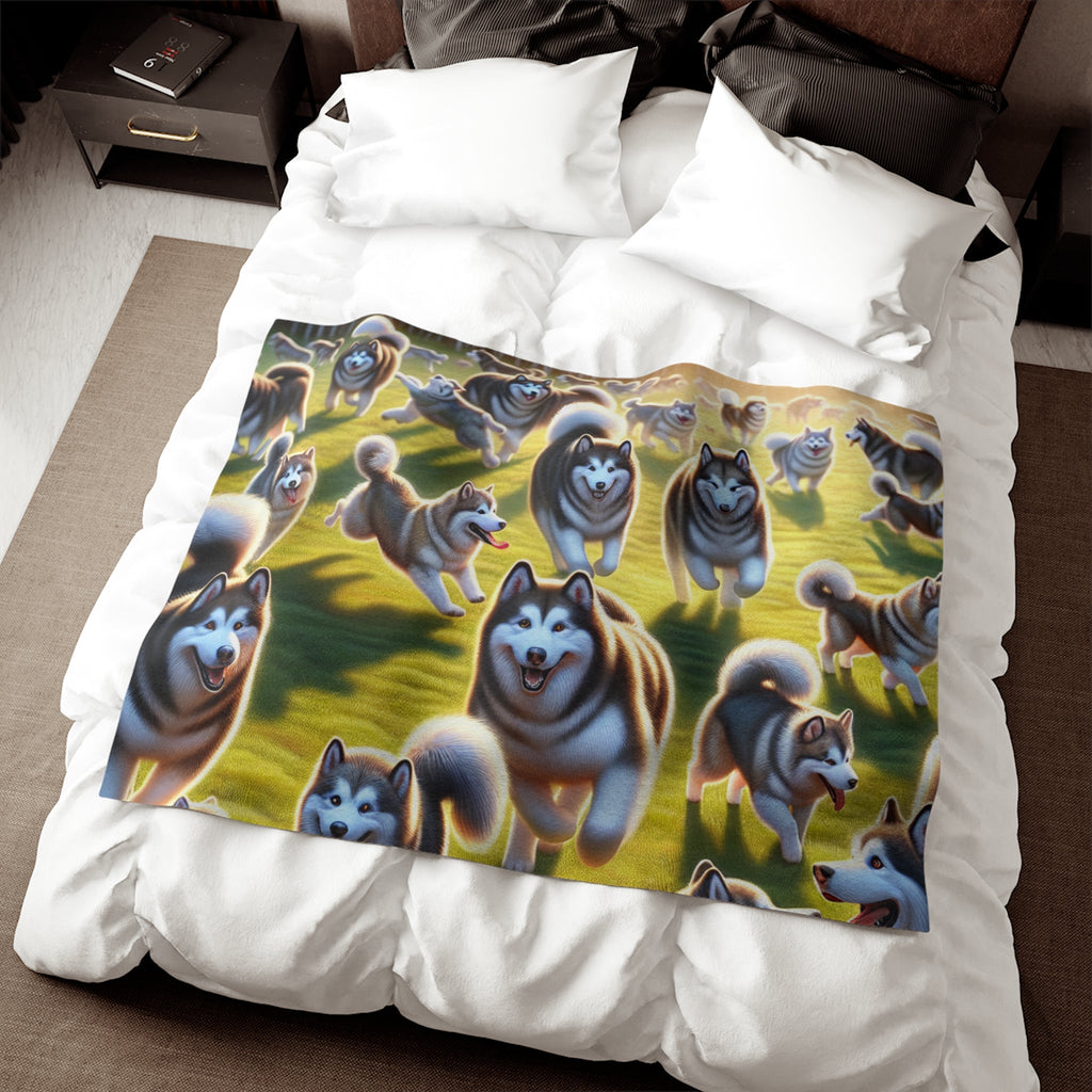 Sweatshirt Blanket – Plush Fleece Throw, 2 Size Options