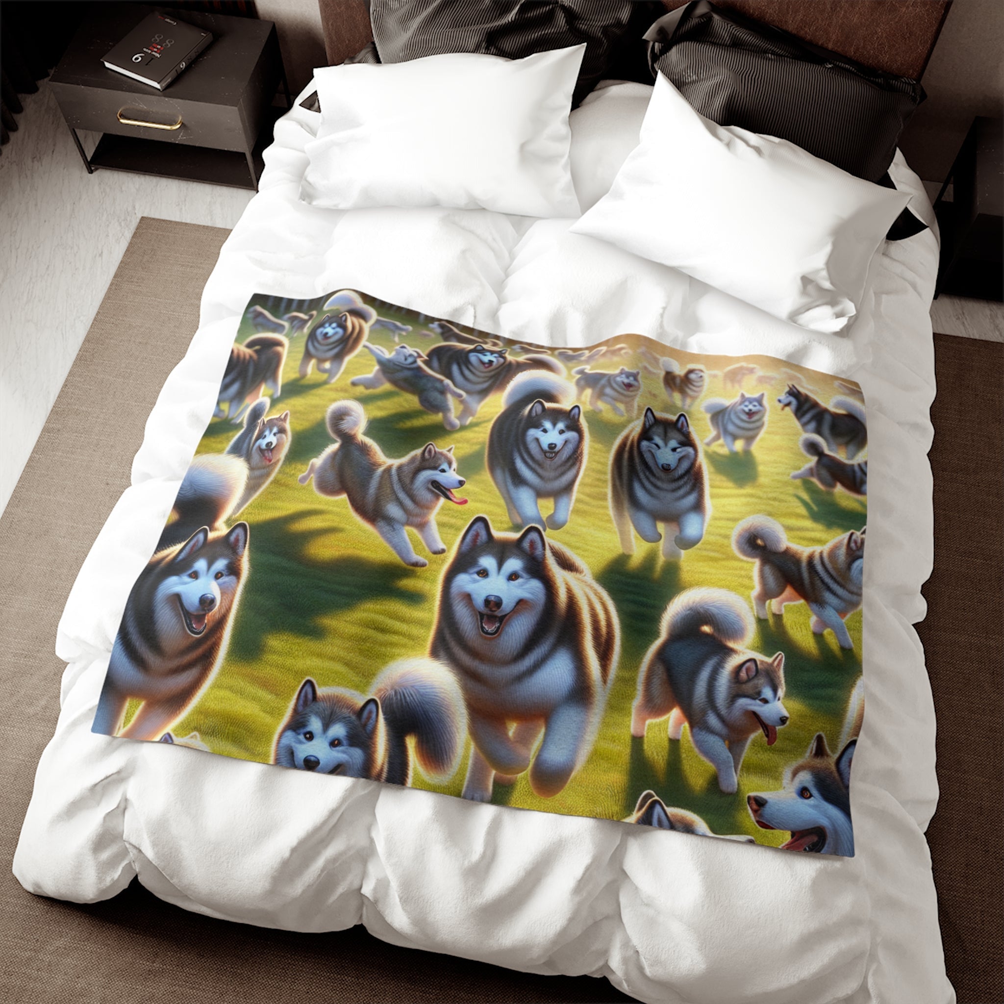 Sweatshirt Blanket – Plush Fleece Throw, 2 Size Options