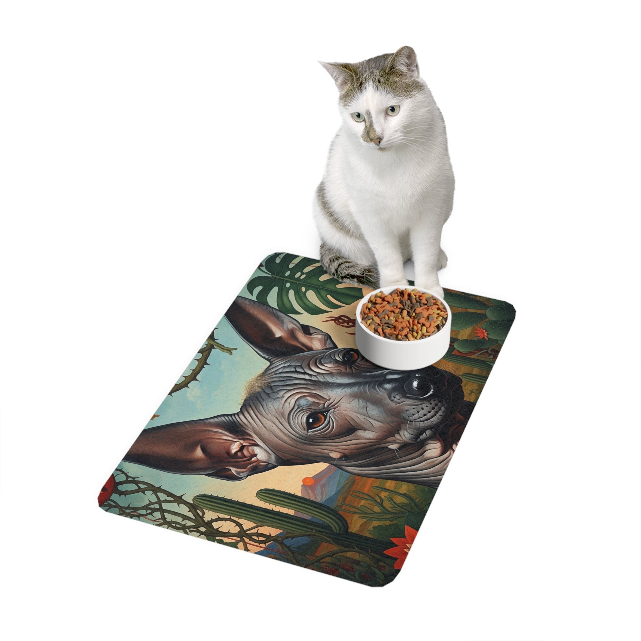 Non-Slip Pet Food Mat – Waterproof Feeding Mat for Dogs