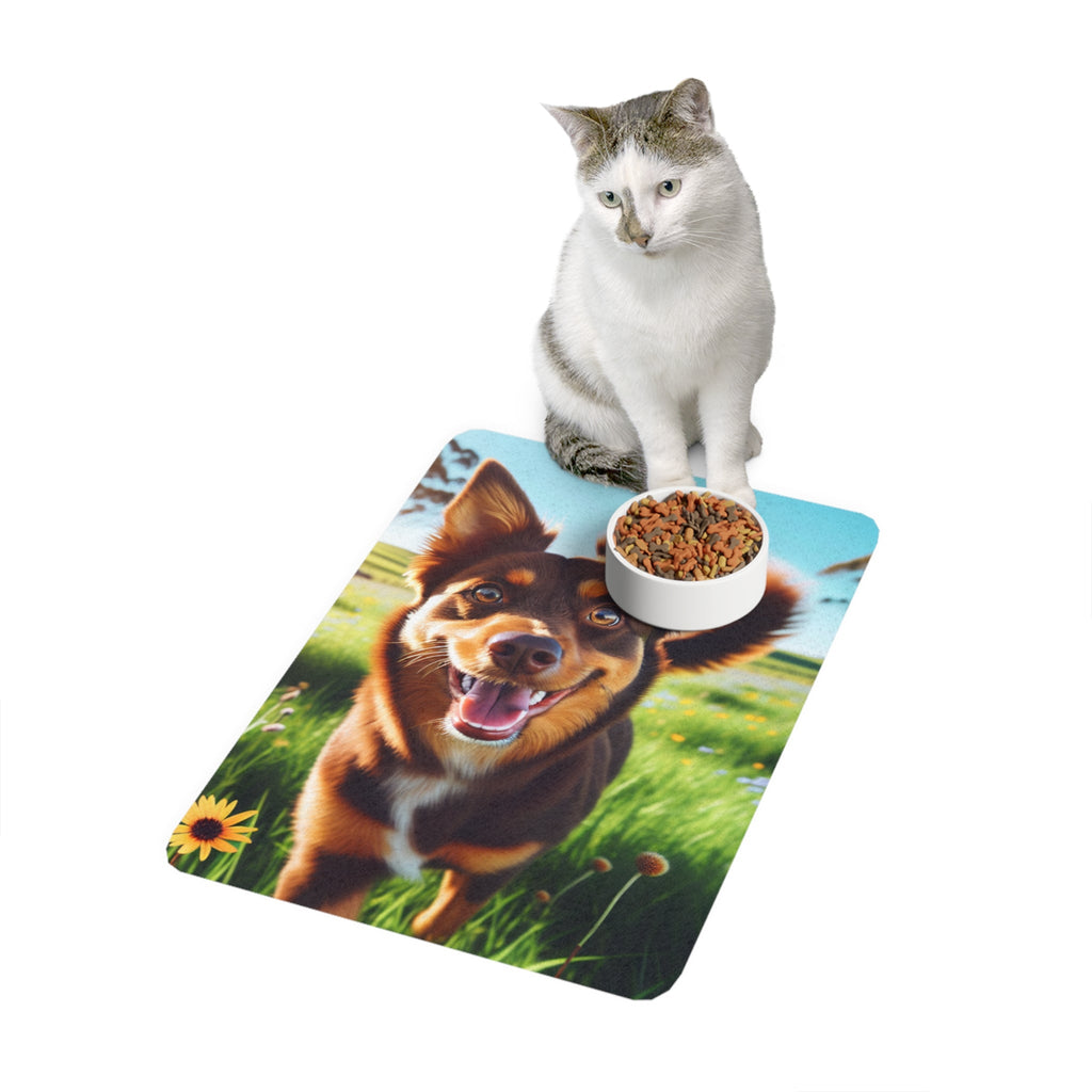 Non-Slip Pet Food Mat – Waterproof Feeding Mat for Dogs