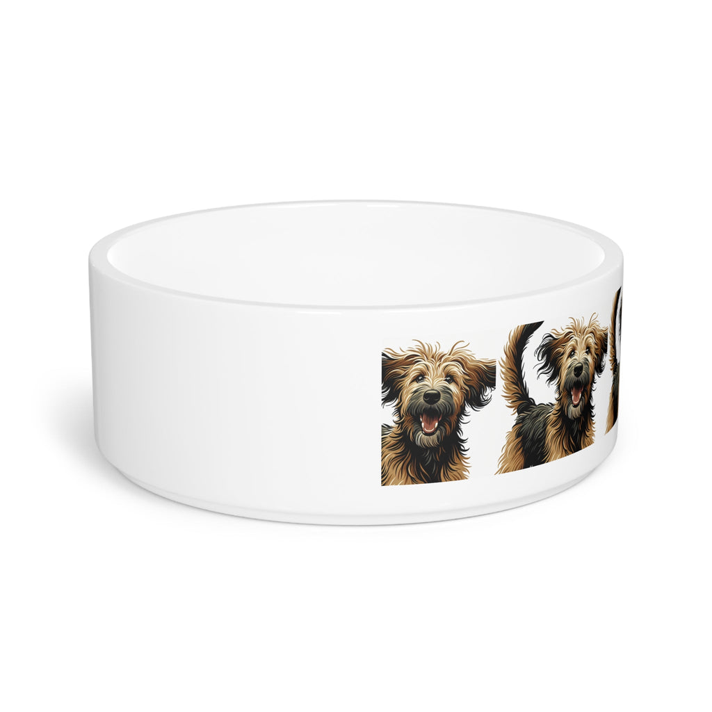Ceramic Pet Bowl – 16 oz Dog Feeding Bowl