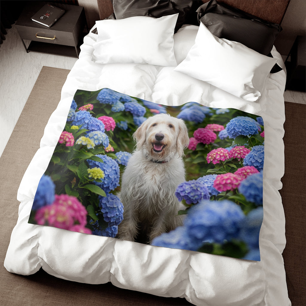 Sweatshirt Blanket – Plush Fleece Throw, 2 Size Options