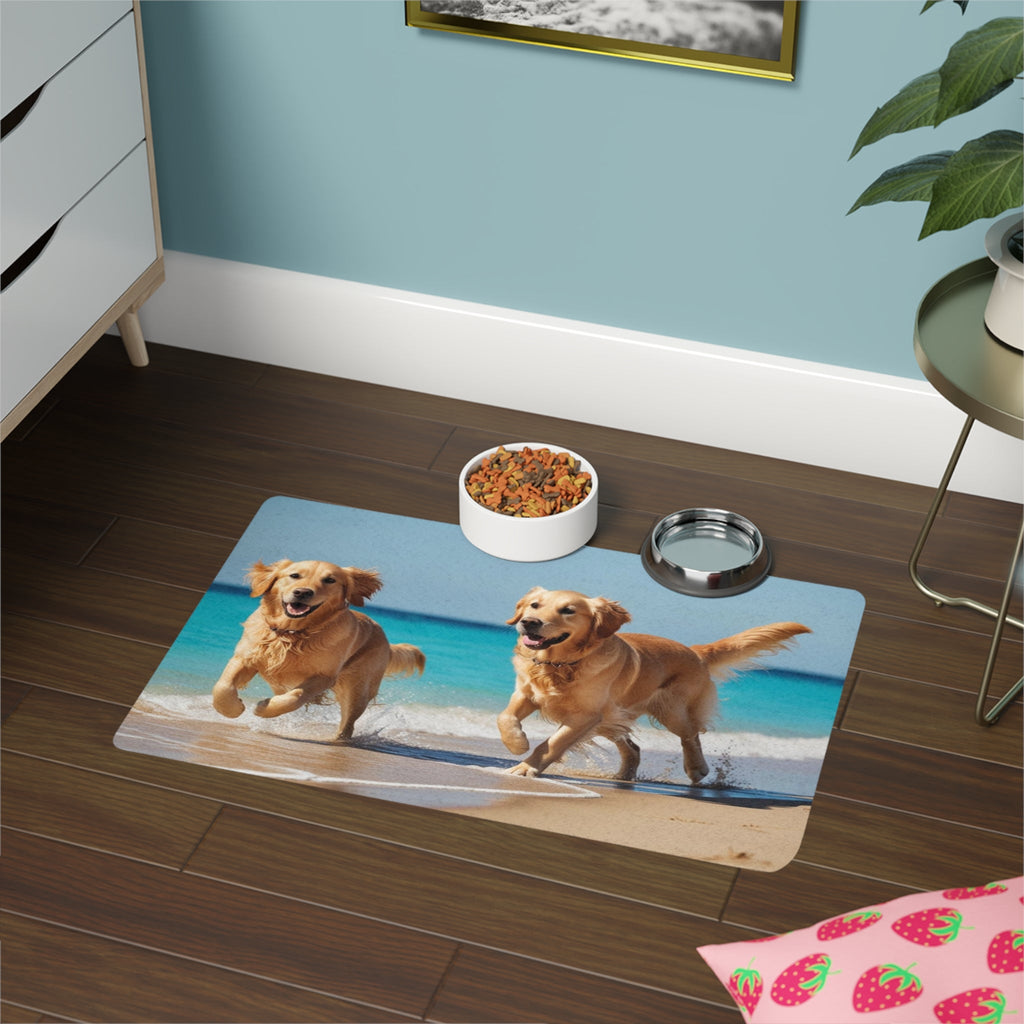 Non-Slip Pet Food Mat – Waterproof Feeding Mat for Dogs