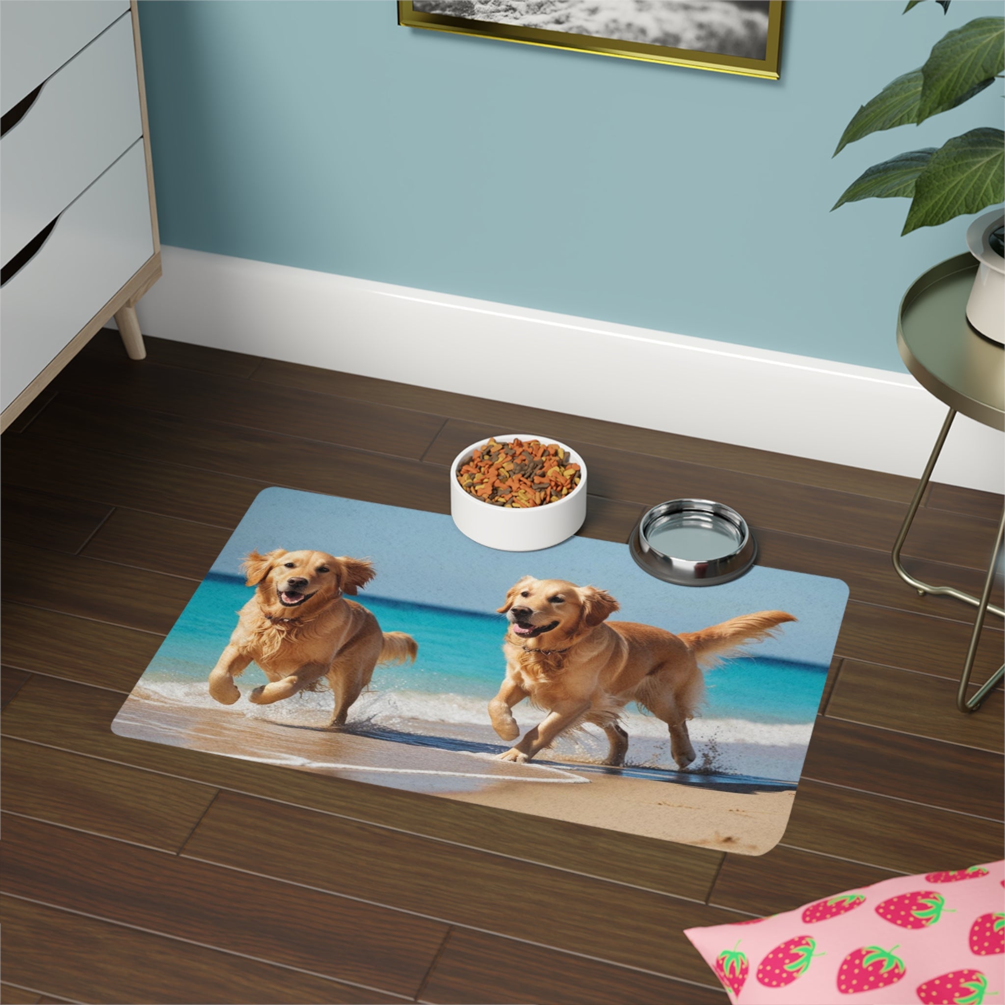 Non-Slip Pet Food Mat – Waterproof Feeding Mat for Dogs