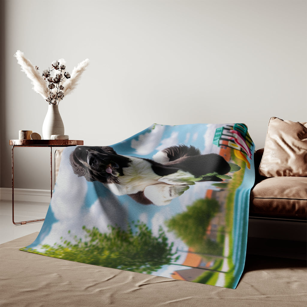 Sweatshirt Blanket – Plush Fleece Throw, 2 Size Options