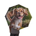 48" Semi-Automatic Umbrella – Windproof Large Travel Rain Umbrella