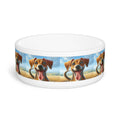 Ceramic Pet Bowl – 16 oz Dog Feeding Bowl