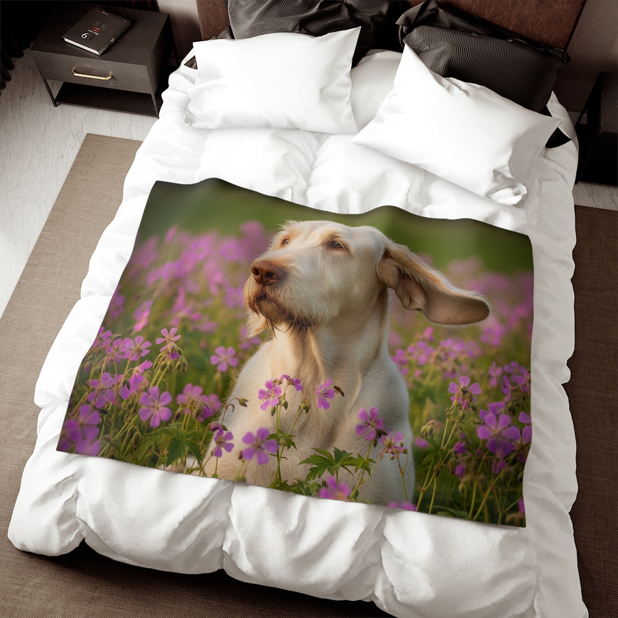 Sweatshirt Blanket – Plush Fleece Throw, 2 Size Options