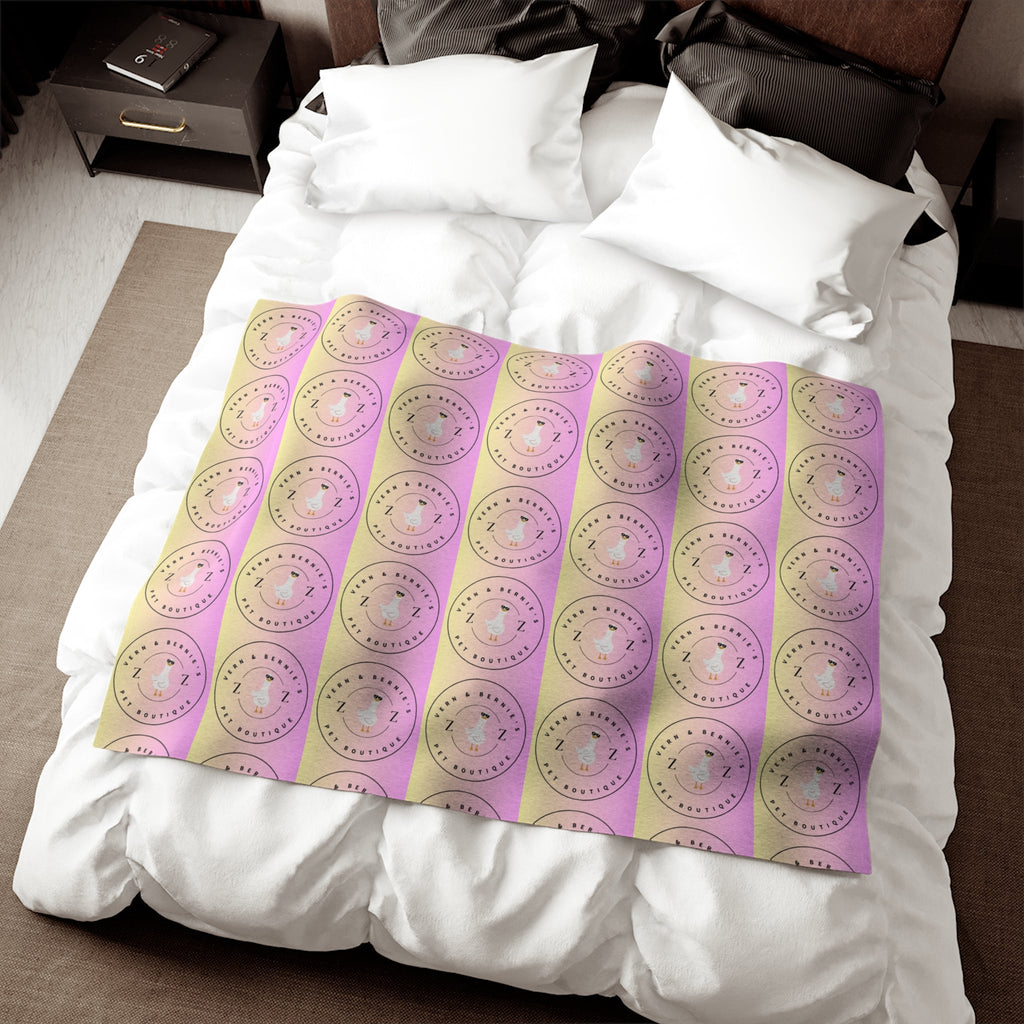 Sweatshirt Blanket – Plush Fleece Throw, 2 Size Options