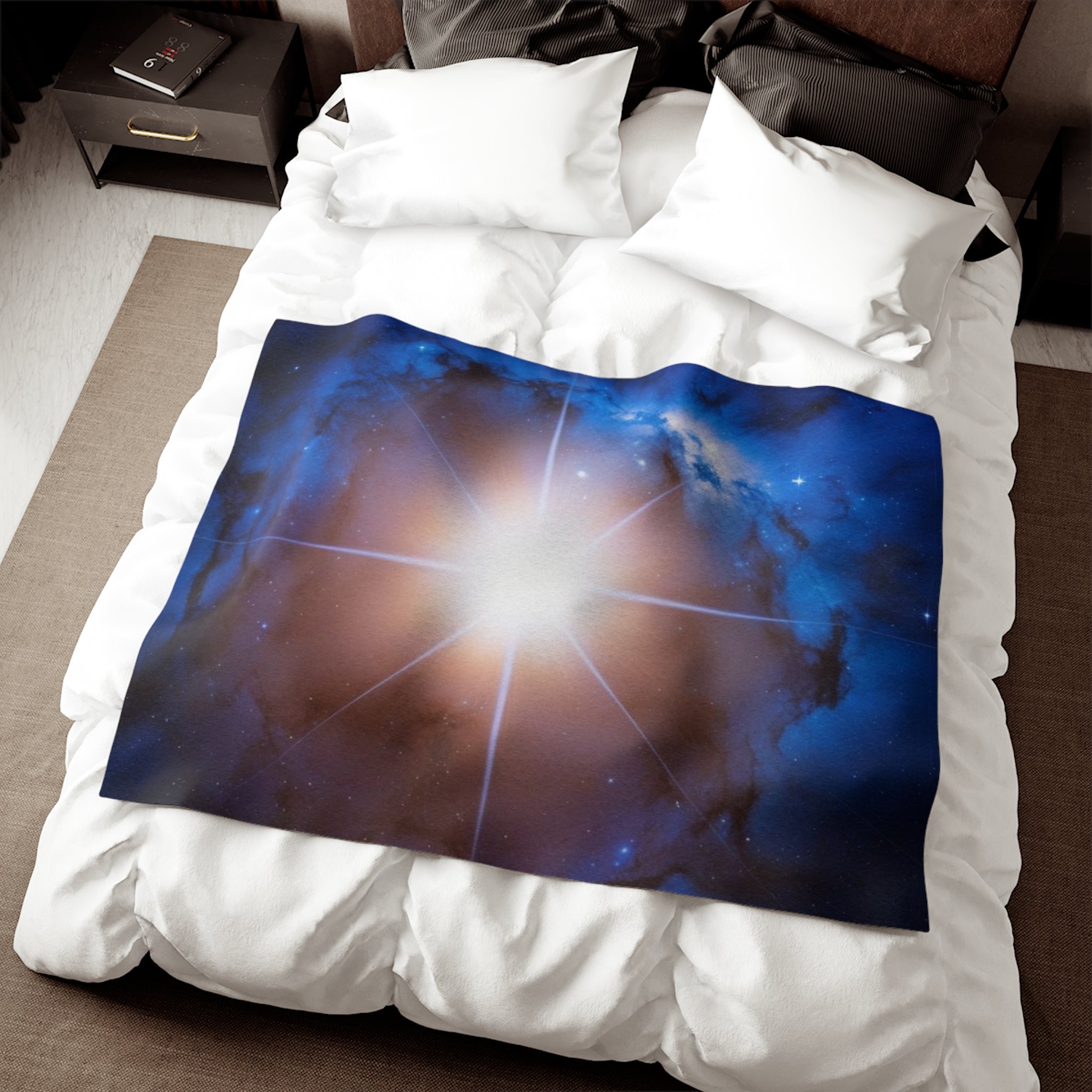 Sweatshirt Blanket – Plush Fleece Throw, 2 Size Options