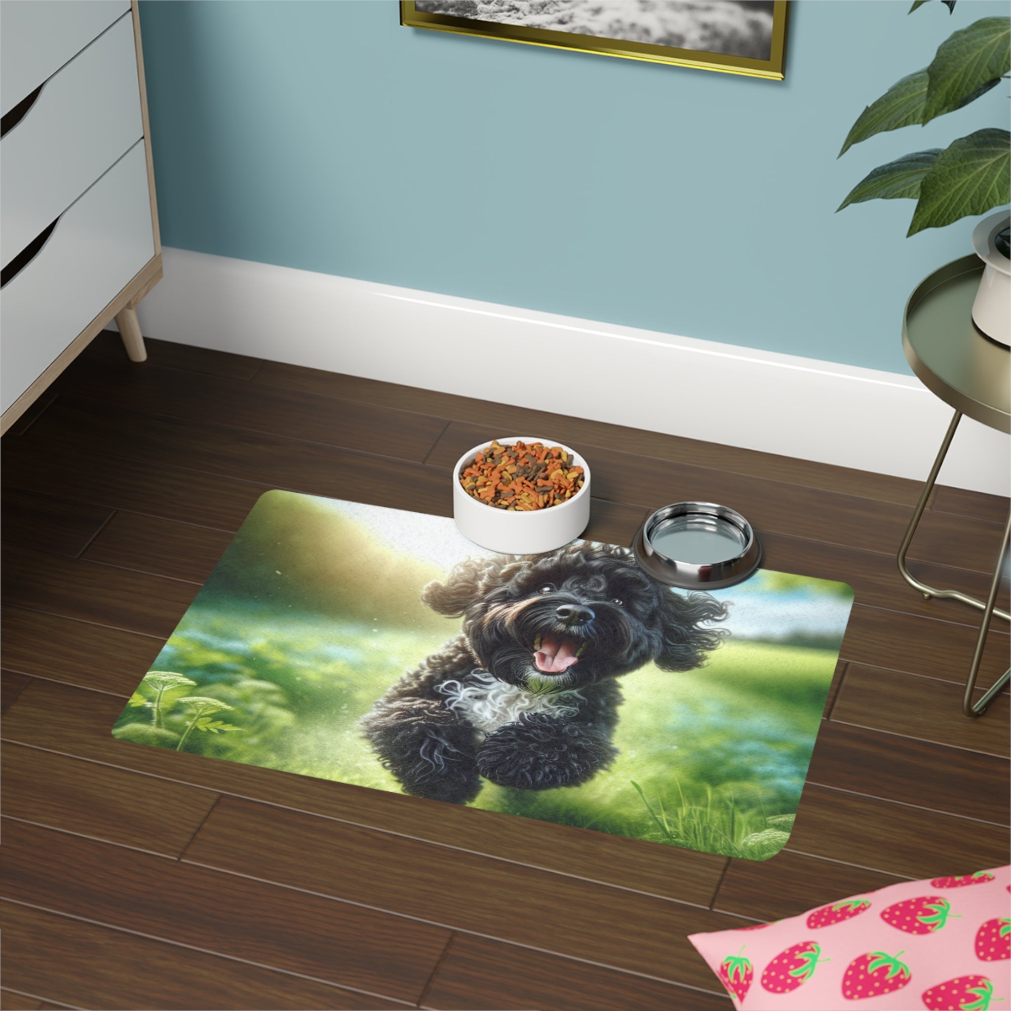 Non-Slip Pet Food Mat – Waterproof Feeding Mat for Dogs