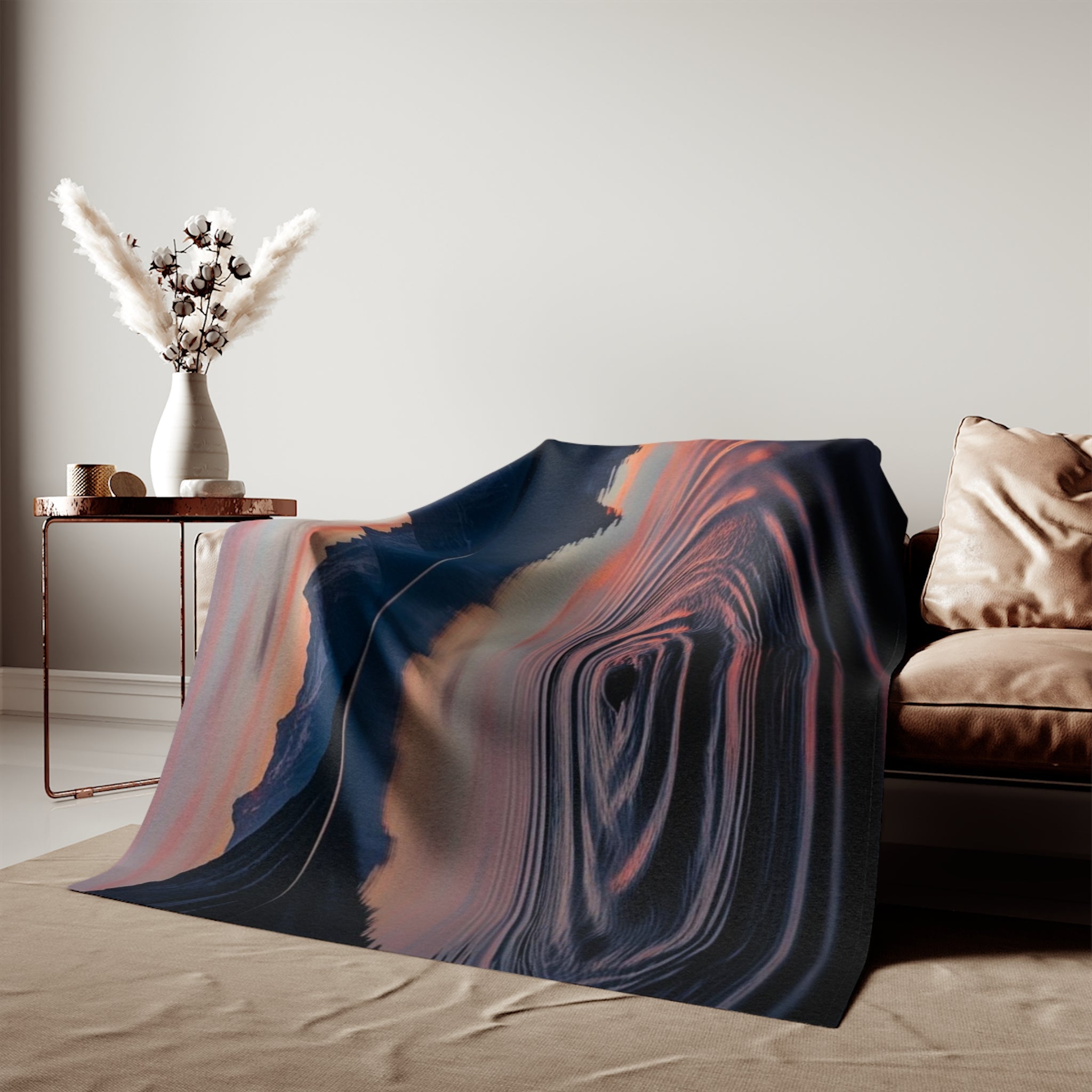 Sweatshirt Blanket – Plush Fleece Throw, 2 Size Options