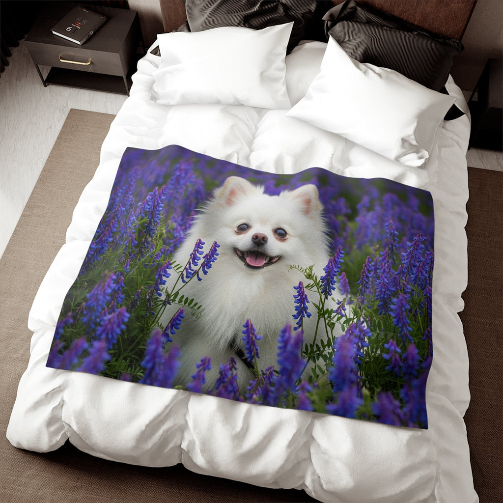Sweatshirt Blanket – Plush Fleece Throw, 2 Size Options
