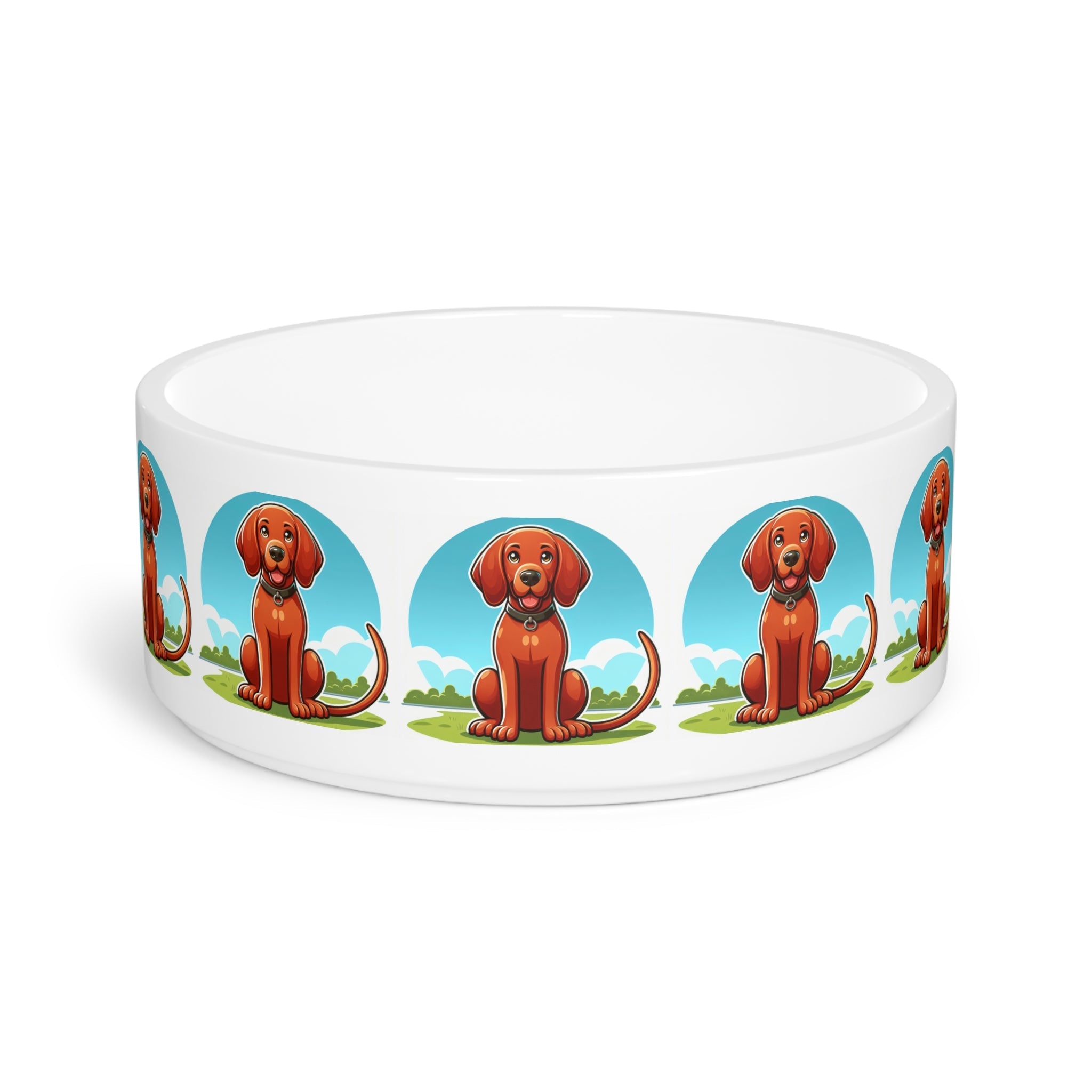 Ceramic Pet Bowl – 16 oz Dog Feeding Bowl