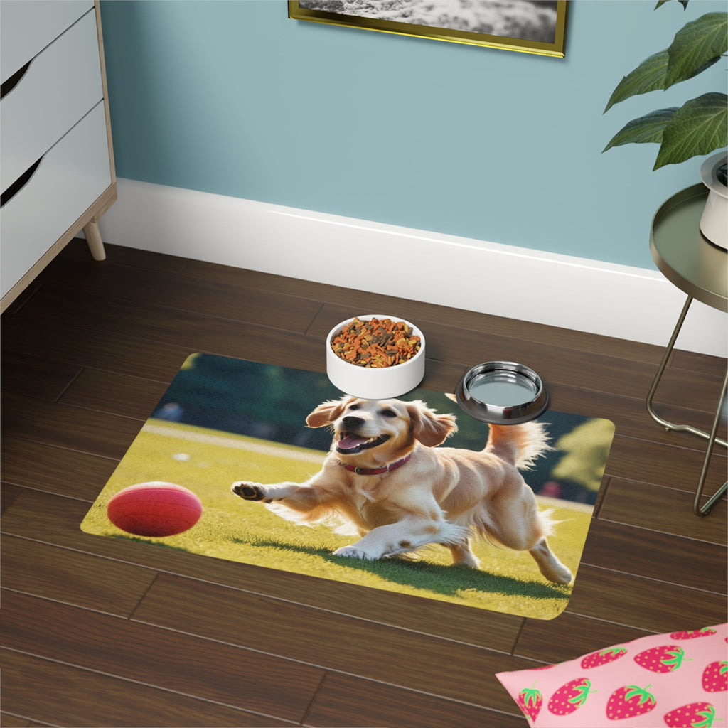Non-Slip Pet Food Mat – Waterproof Feeding Mat for Dogs