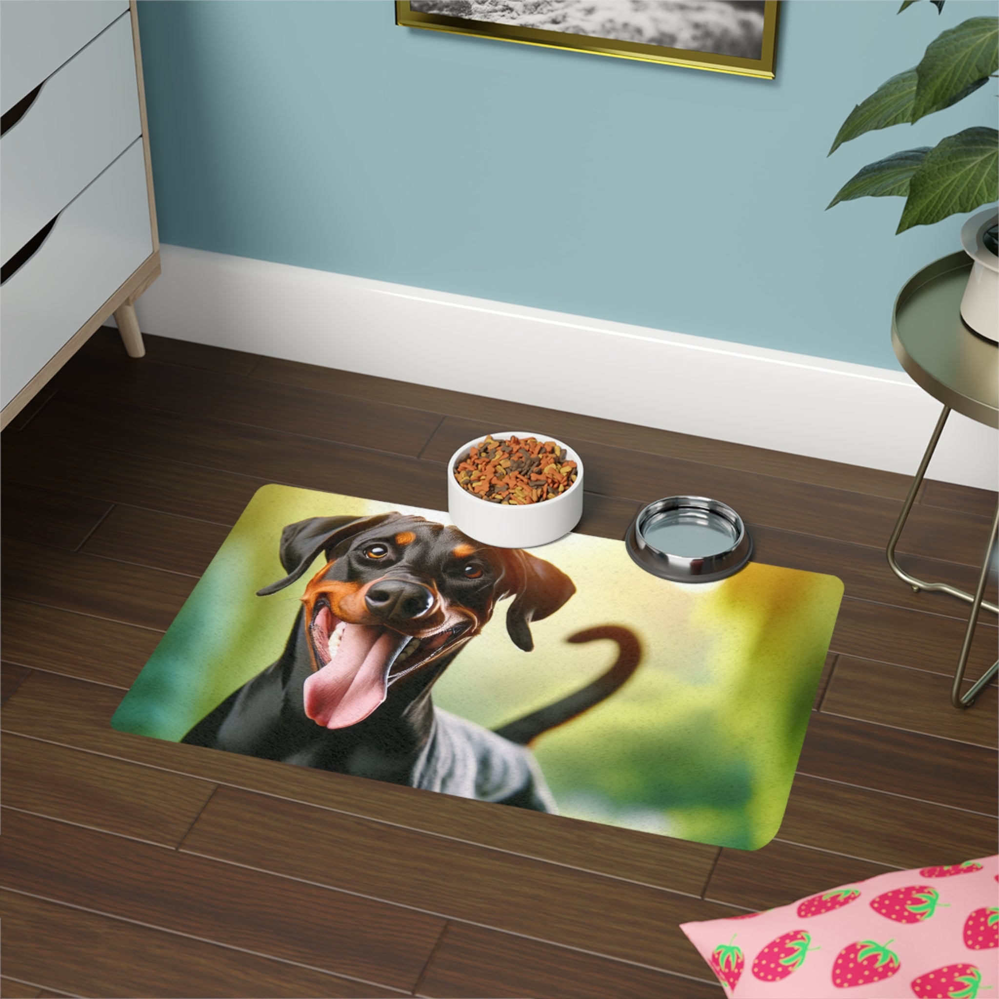 Non-Slip Pet Food Mat – Waterproof Feeding Mat for Dogs