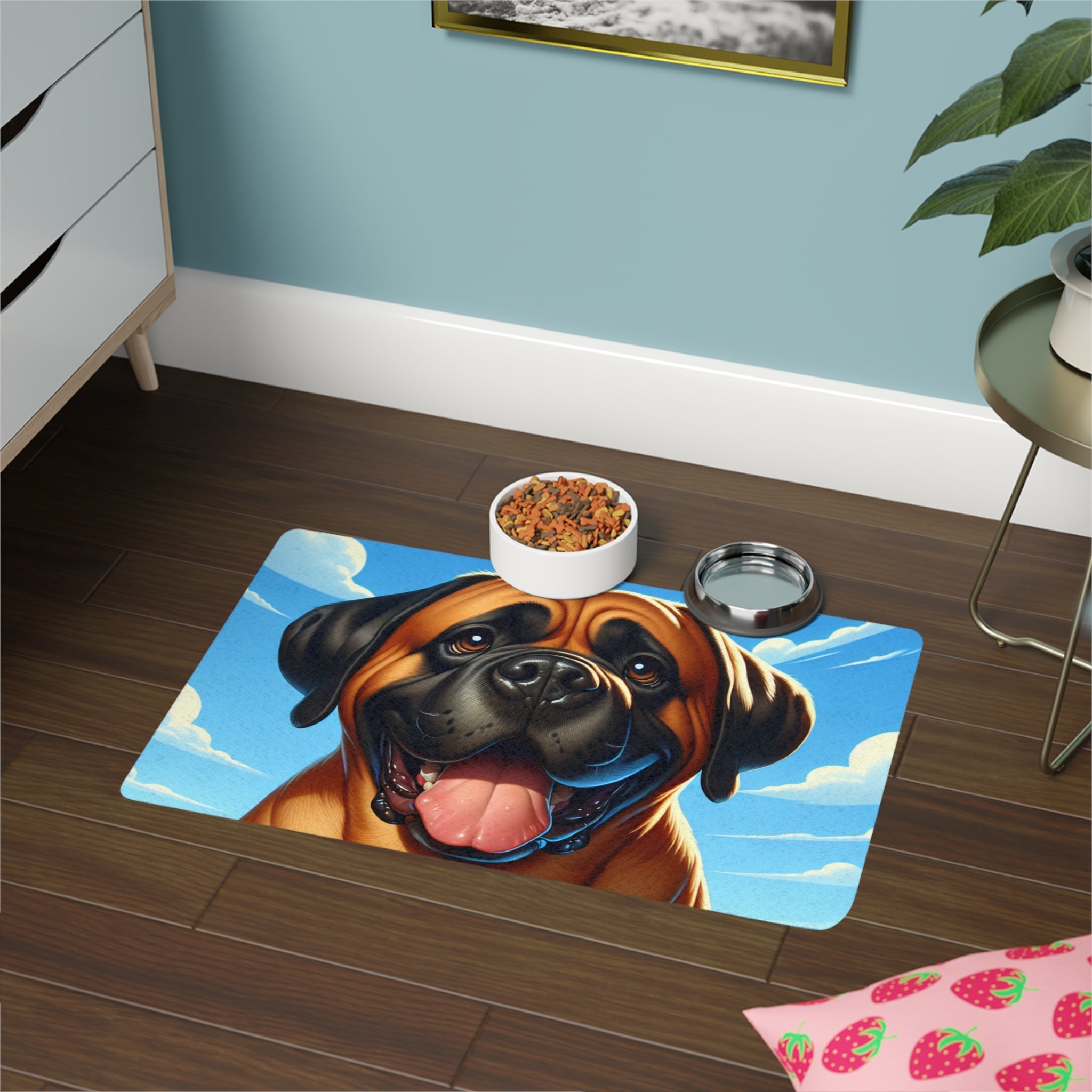 Non-Slip Pet Food Mat – Waterproof Feeding Mat for Dogs