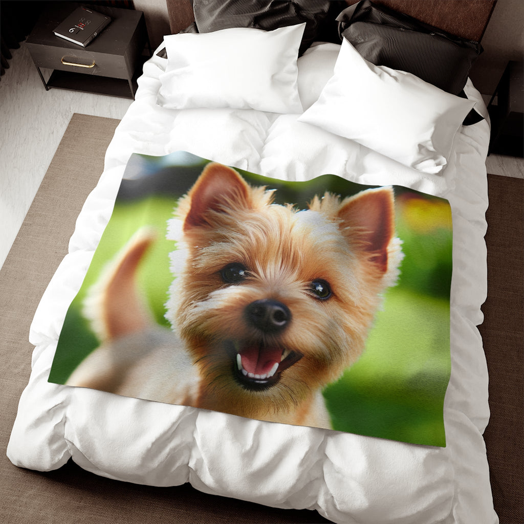 Sweatshirt Blanket – Plush Fleece Throw, 2 Size Options