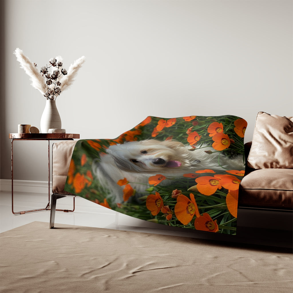 Sweatshirt Blanket – Plush Fleece Throw, 2 Size Options
