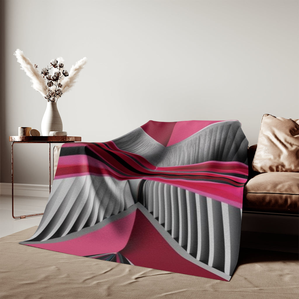 Sweatshirt Blanket – Plush Fleece Throw, 2 Size Options